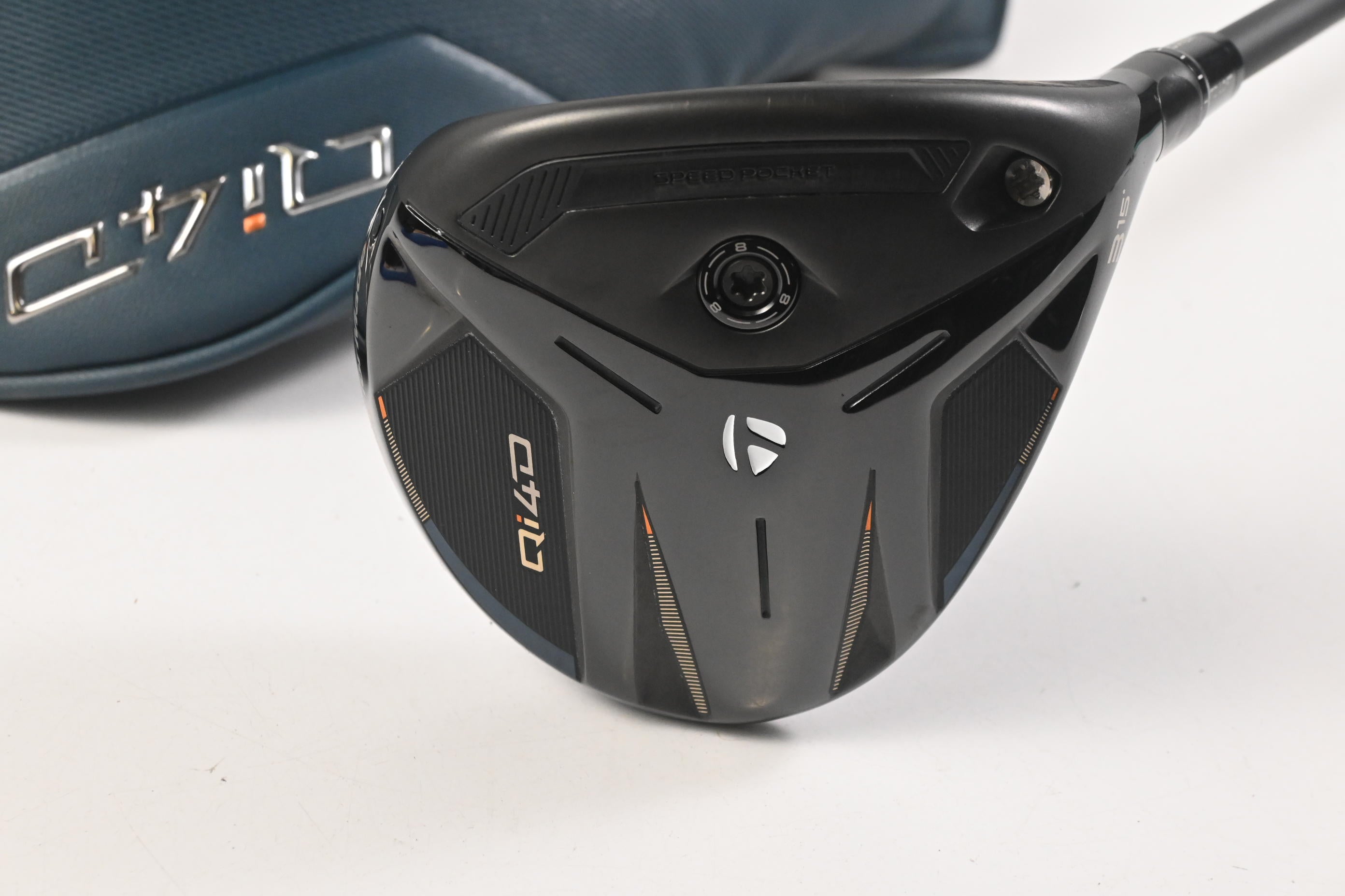Taylormade Qi4D #3 Wood / 15 Degree / Regular Flex REAX White 55 Shaft