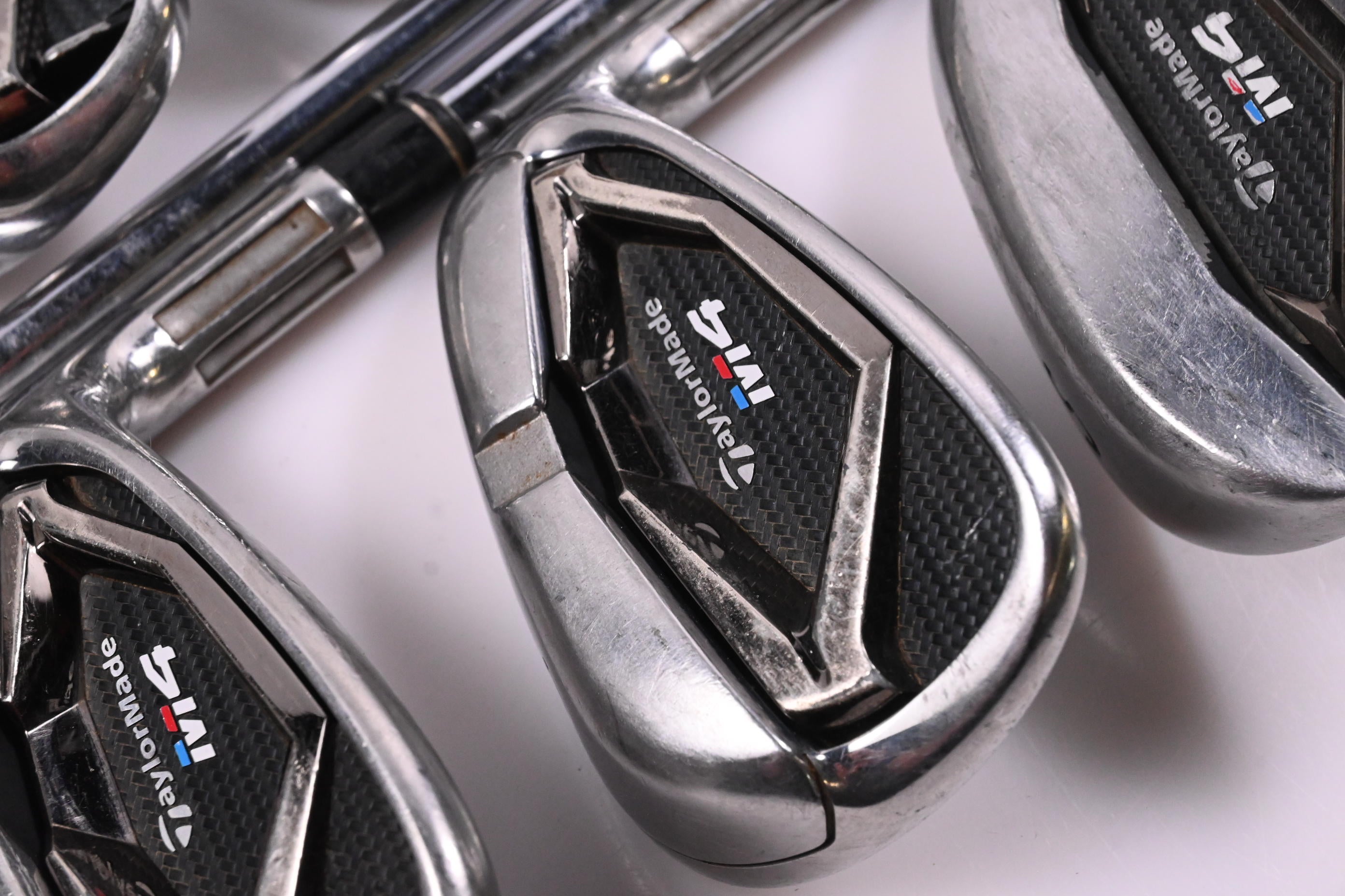 Taylormade M4 Irons / 5-PW+SW / Regular Flex KBS Tour Shafts