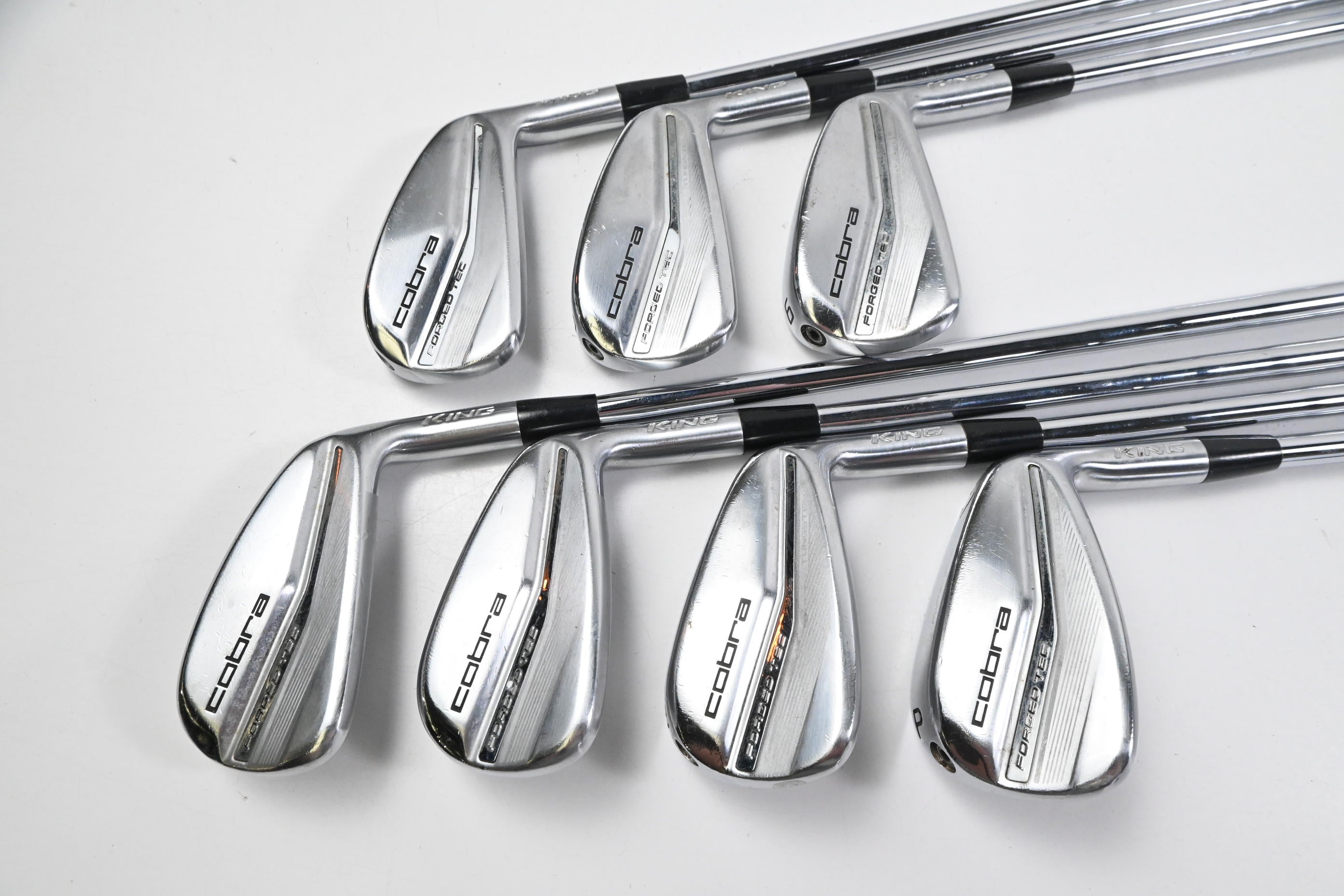 Cobra Forged Tec 2022 Irons / 4-PW / Stiff Flex KBS $-Taper Lite Shafts