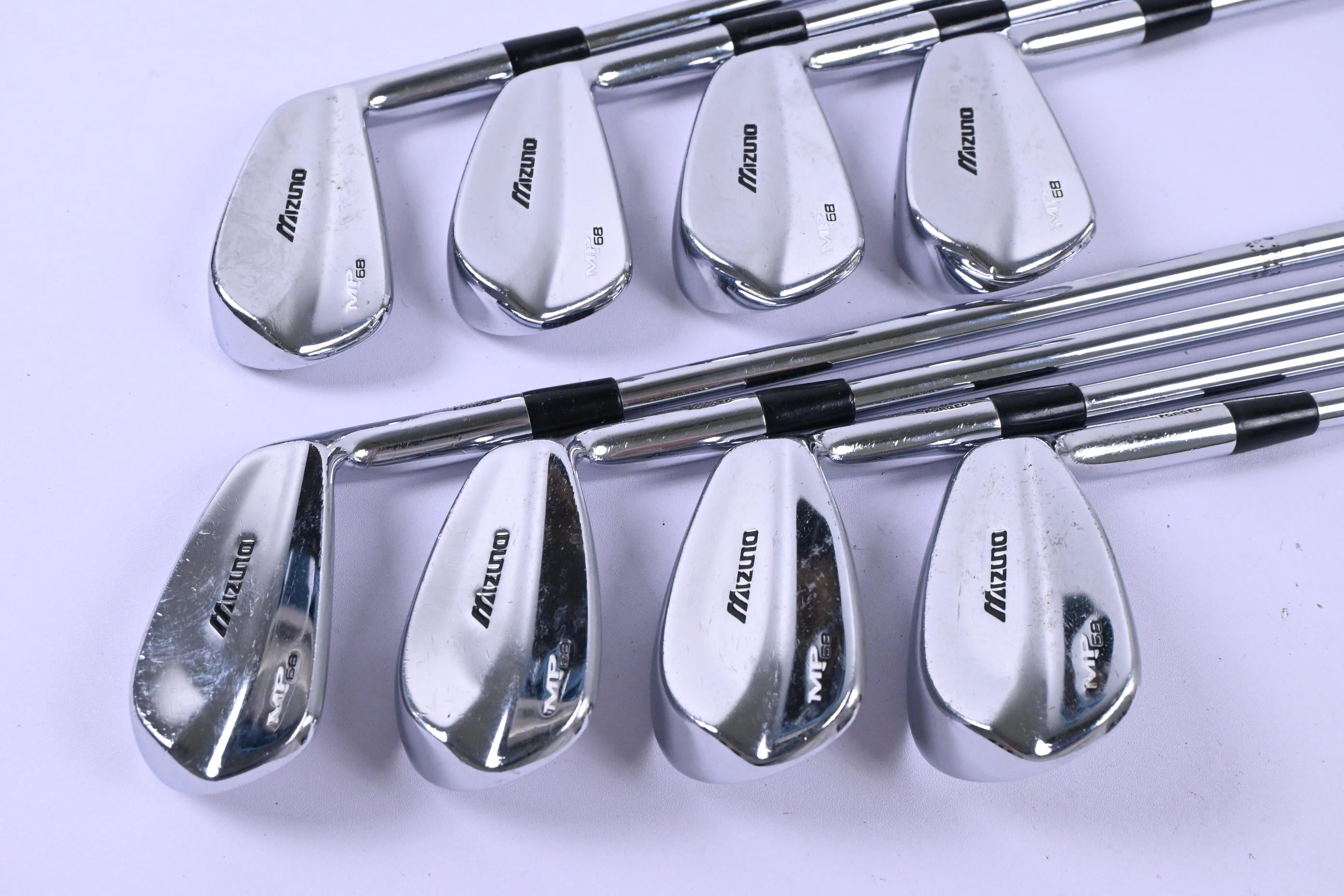 Mizuno MP-68 Irons / 3-PW / Stiff Flex Steel Shafts
