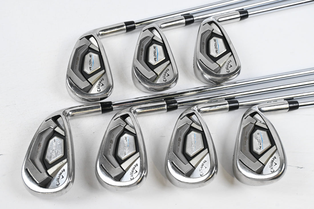 Callaway Rogue Irons / 4-PW / Regular Flex XP 95 ST 15 R300 Shafts