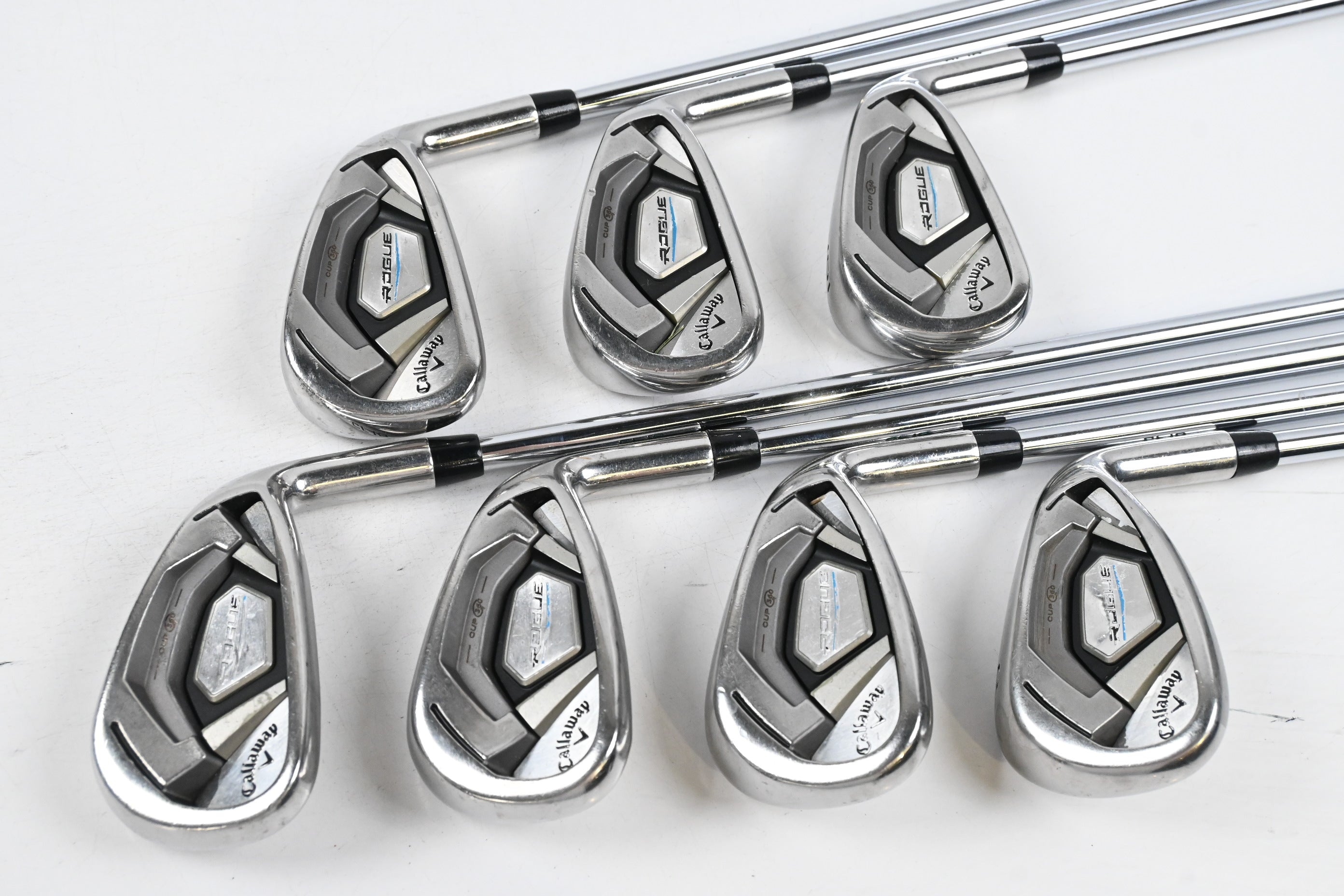 Callaway Rogue Irons / 4-PW / Regular Flex XP 95 ST 15 R300 Shafts