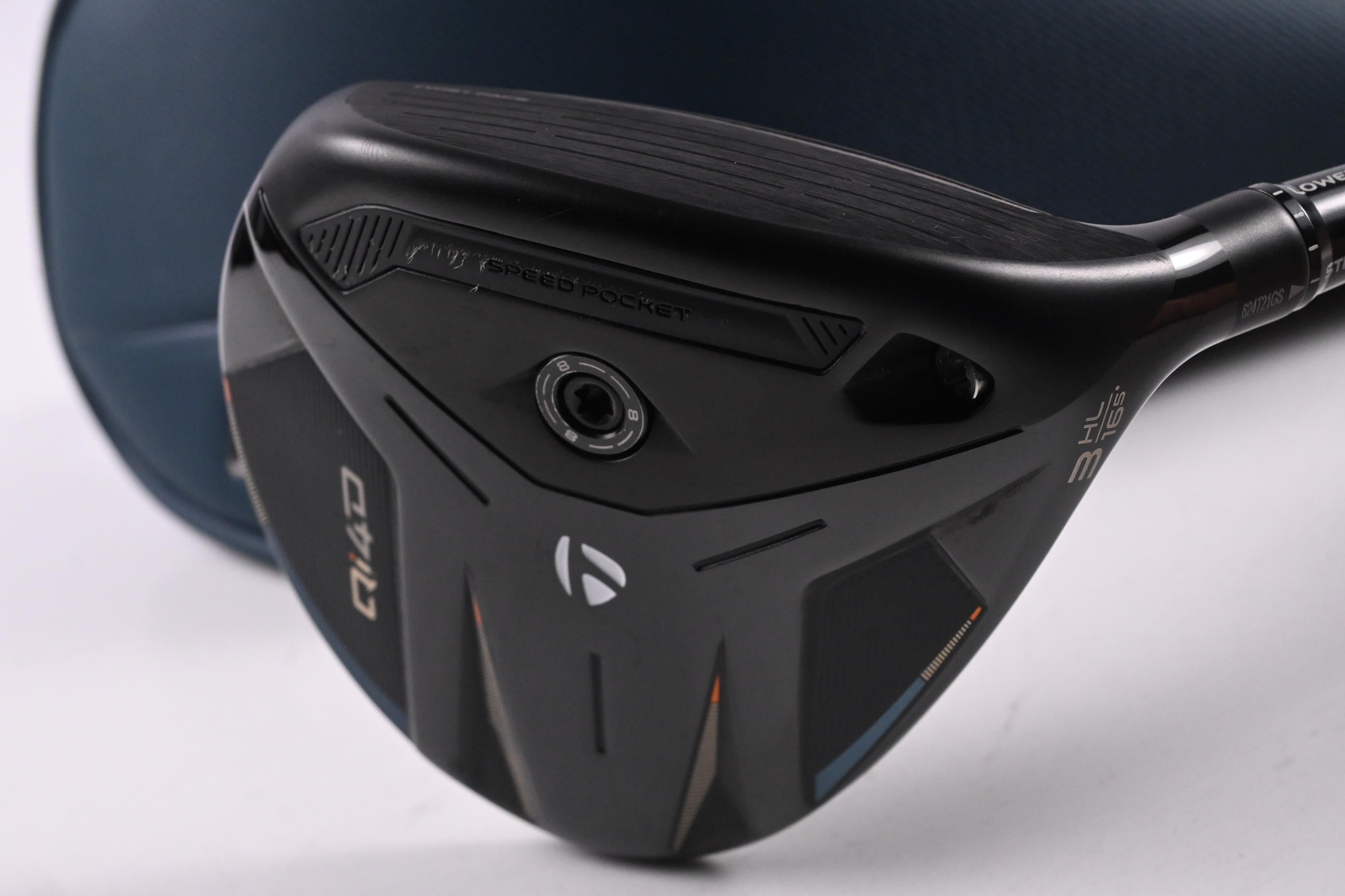 Taylormade Qi4D #3 Wood / 16.5 Degree / Regular Flex Reax White 55 Shaft