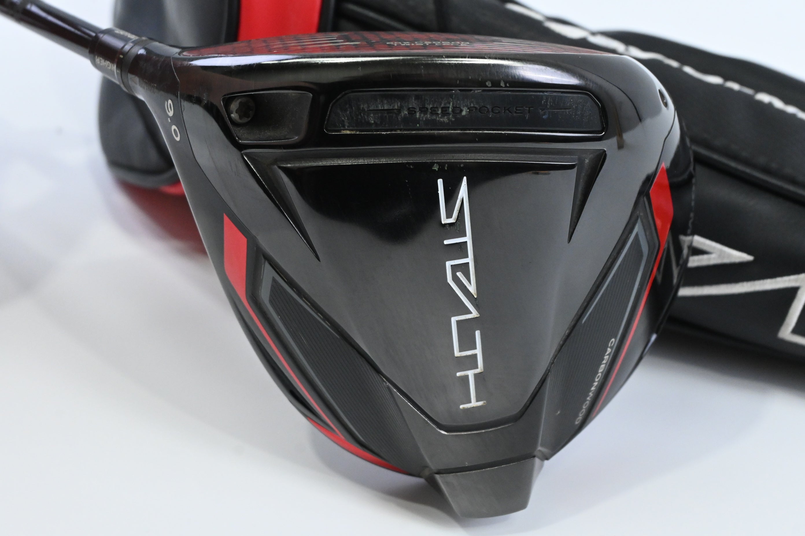 Left Hand Taylormade Stealth Driver / 9 Degree / Stiff Flex Fujikura Ventus Red