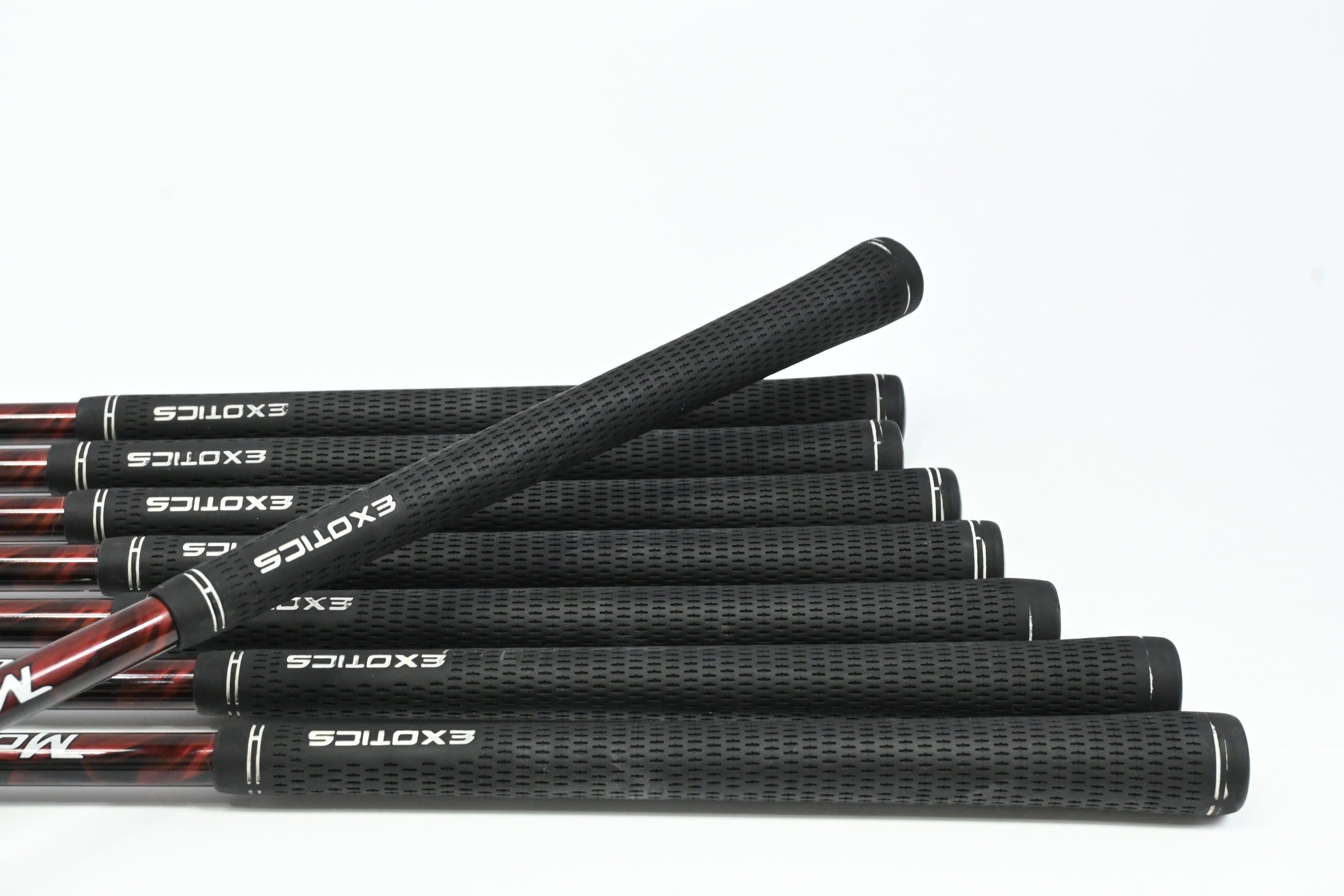 Tour Edge XCG4 Irons / 4-PW+SW / Stiff Flex Fujikura Motore 7 Shafts