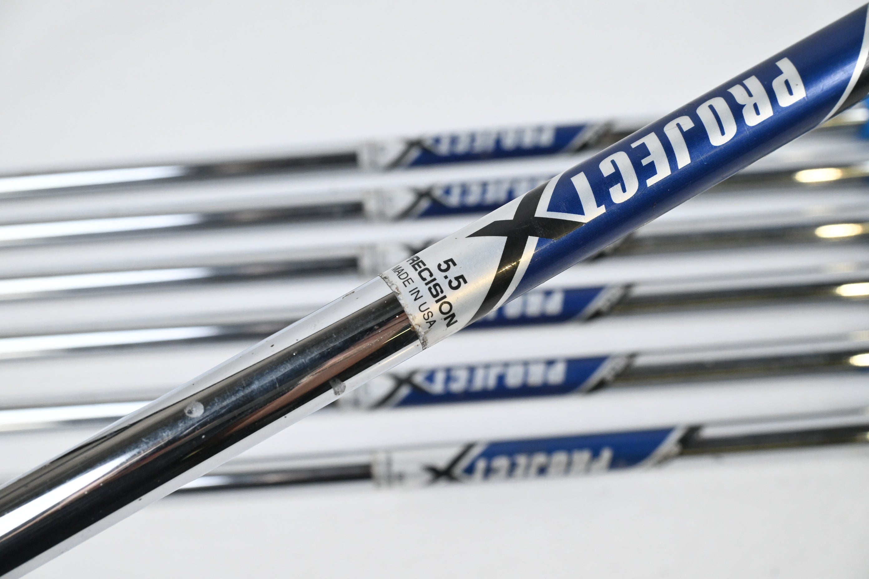 Ping i-Series E1 Irons / 4-PW / White Dot / Regular Flex Project X Precision Shafts