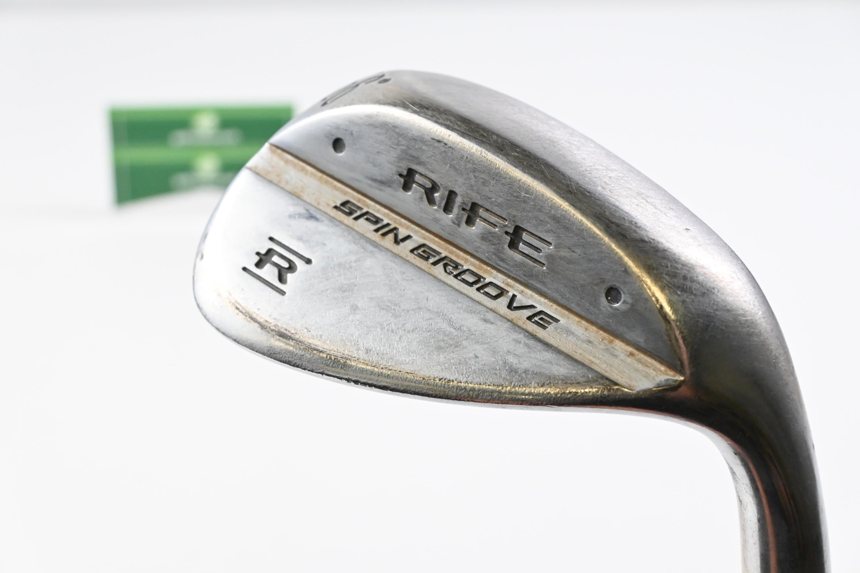 Rife Spin Groove Sand Wedge / 56 Degree / Wedge Flex Rife Steel Shaft