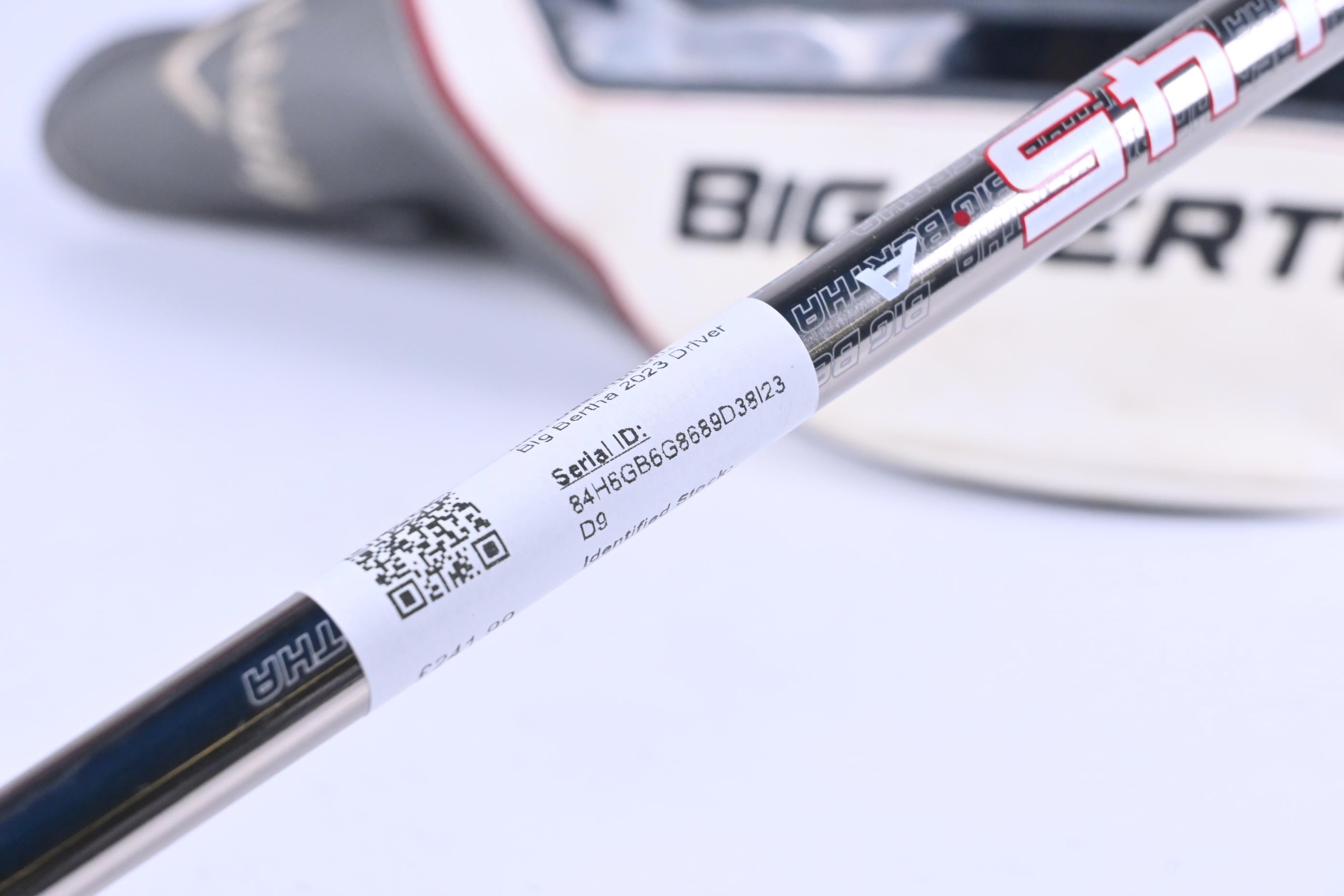 Callaway Big Bertha 2023 Driver / 12.5 Degree / Senior Flex Callaway RCH 45