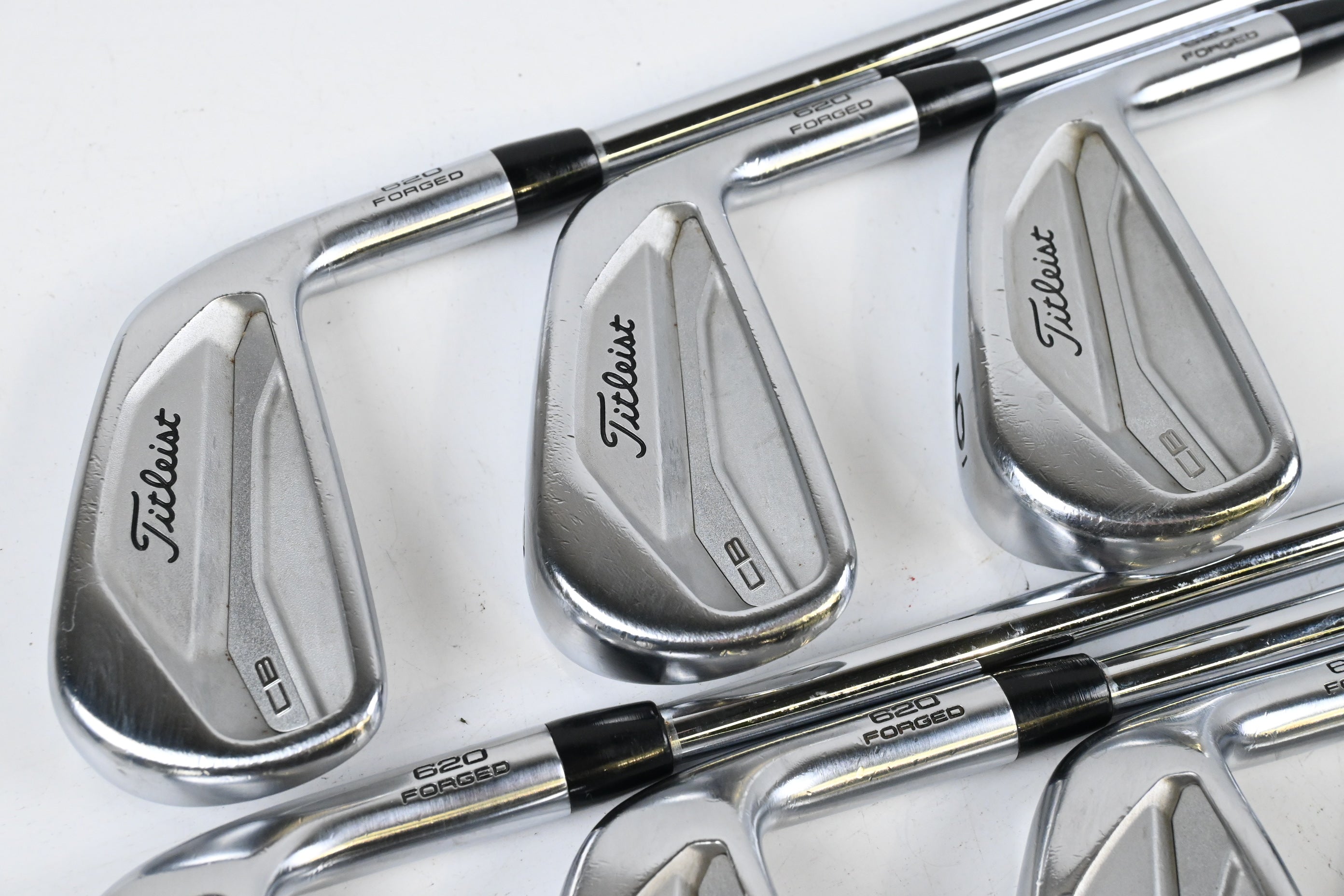 Titleist CB 620 Irons / 4-PW / X-Flex Steel Shafts