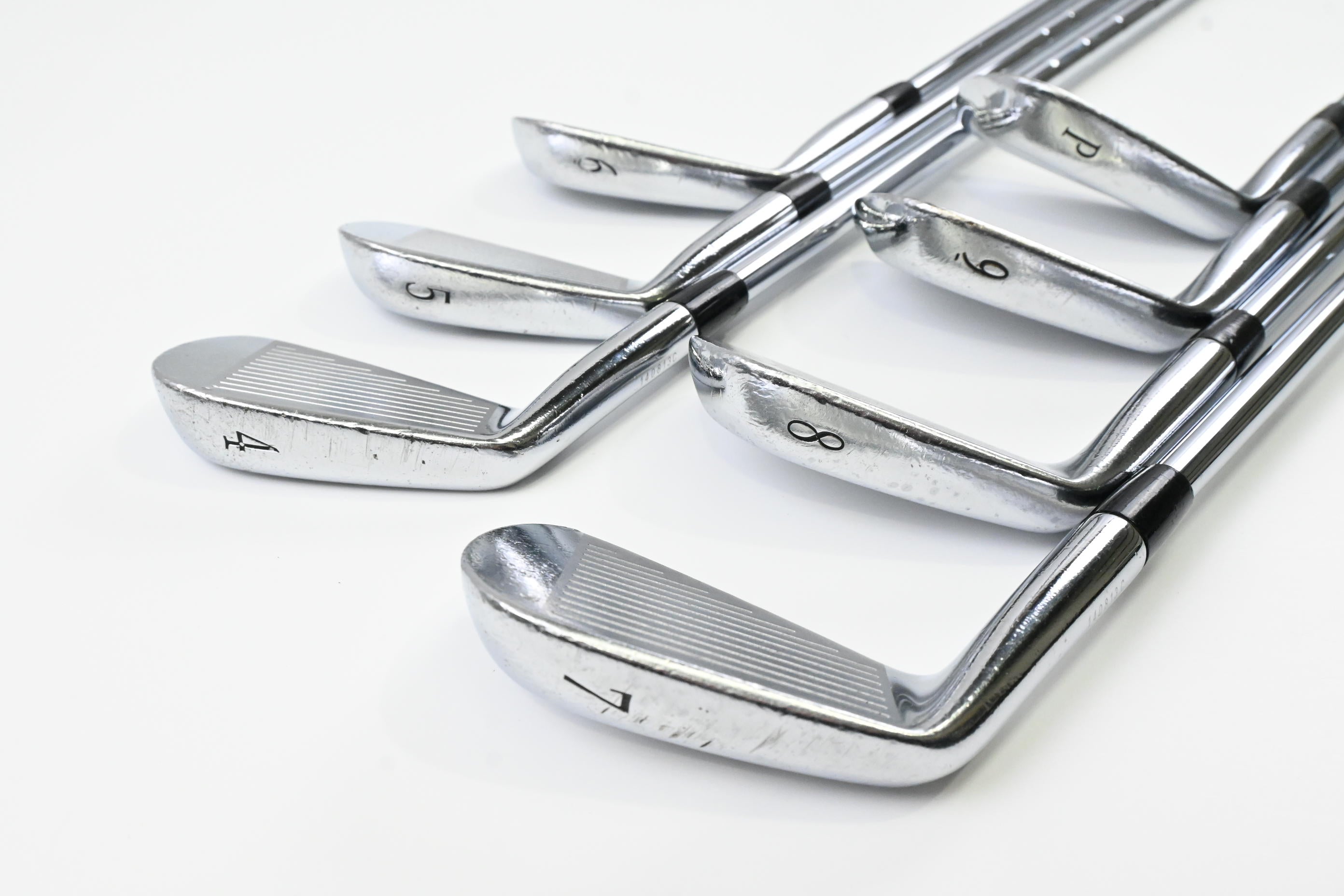 Mizuno MP-64 Irons / 4-PW / Stiff Flex KBS Tour Shafts