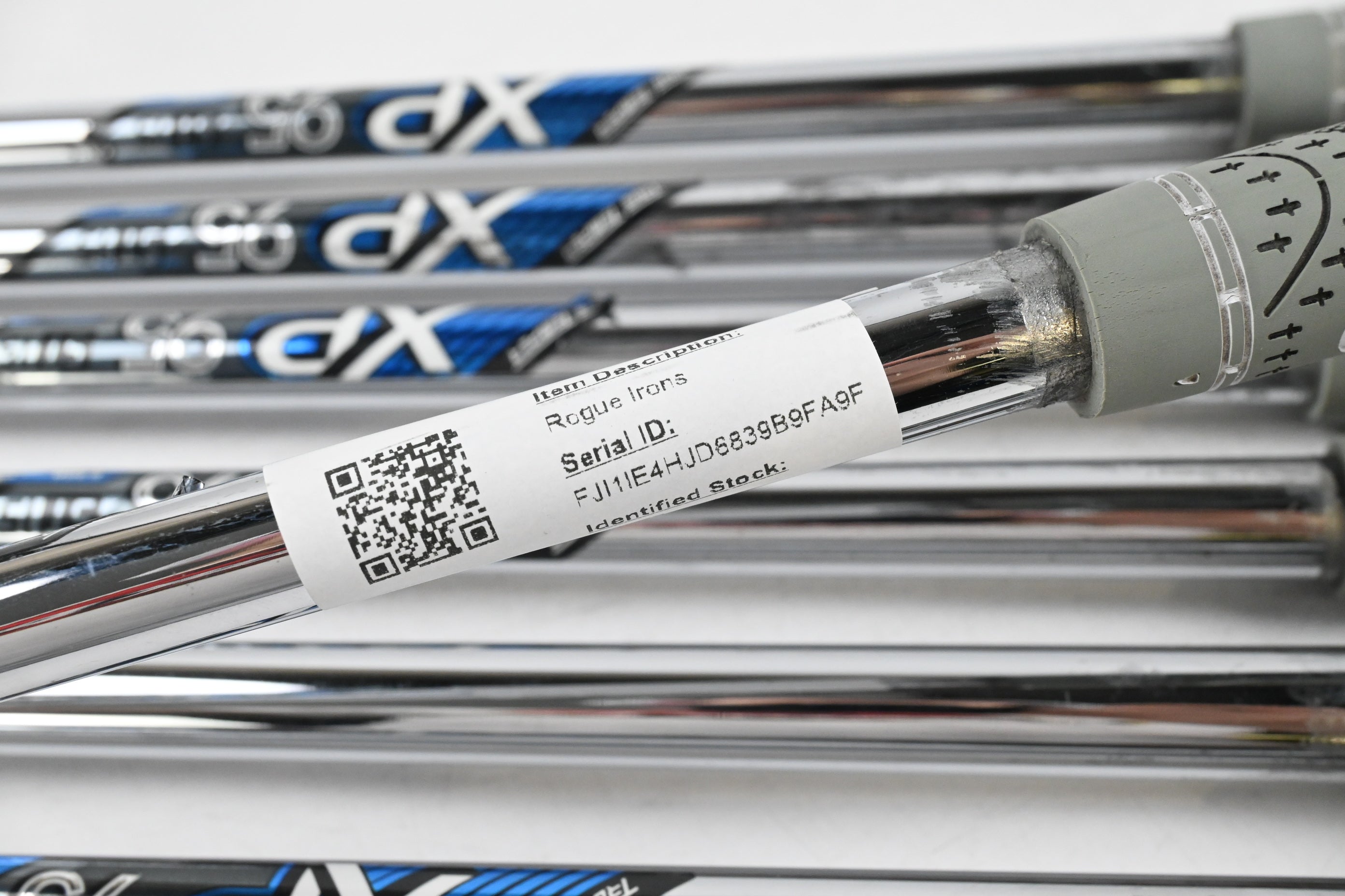 Callaway Rogue Irons / 4-PW / Regular Flex XP 95 ST 15 R300 Shafts