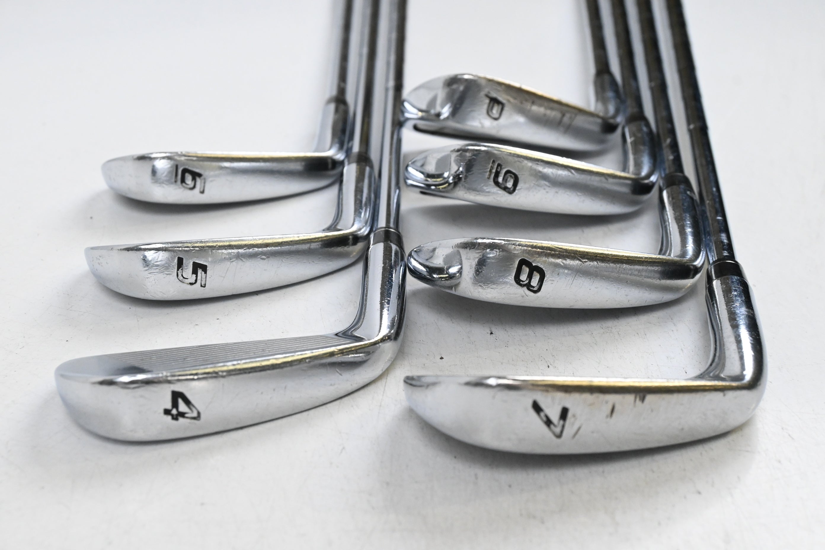 Snake Eyes Forged Irons / 4-PW / Stiff Flex Dynamic Gold S300 Shafts