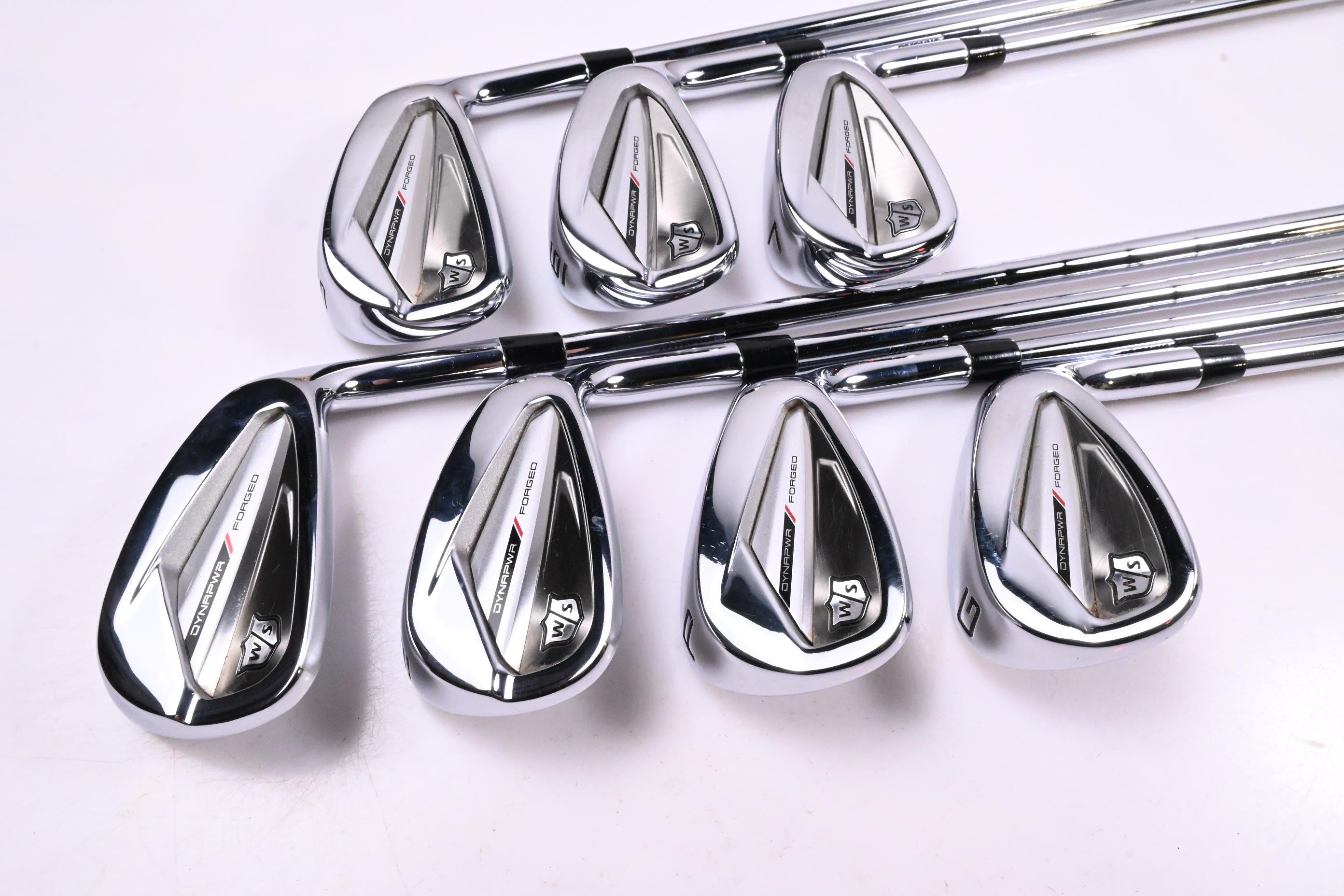 Wilson DYNAPWR Forged Irons / 5-PW+GW / Stiff Flex KBS Tour Lite 100 Shafts