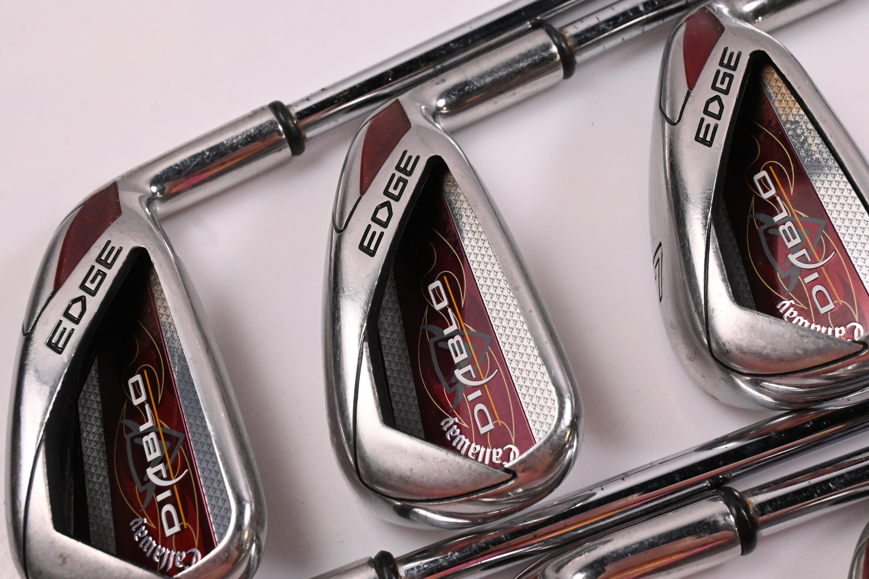 Callaway Diablo Edge Irons / 5-PW+SW / Regular Flex Callaway Shafts
