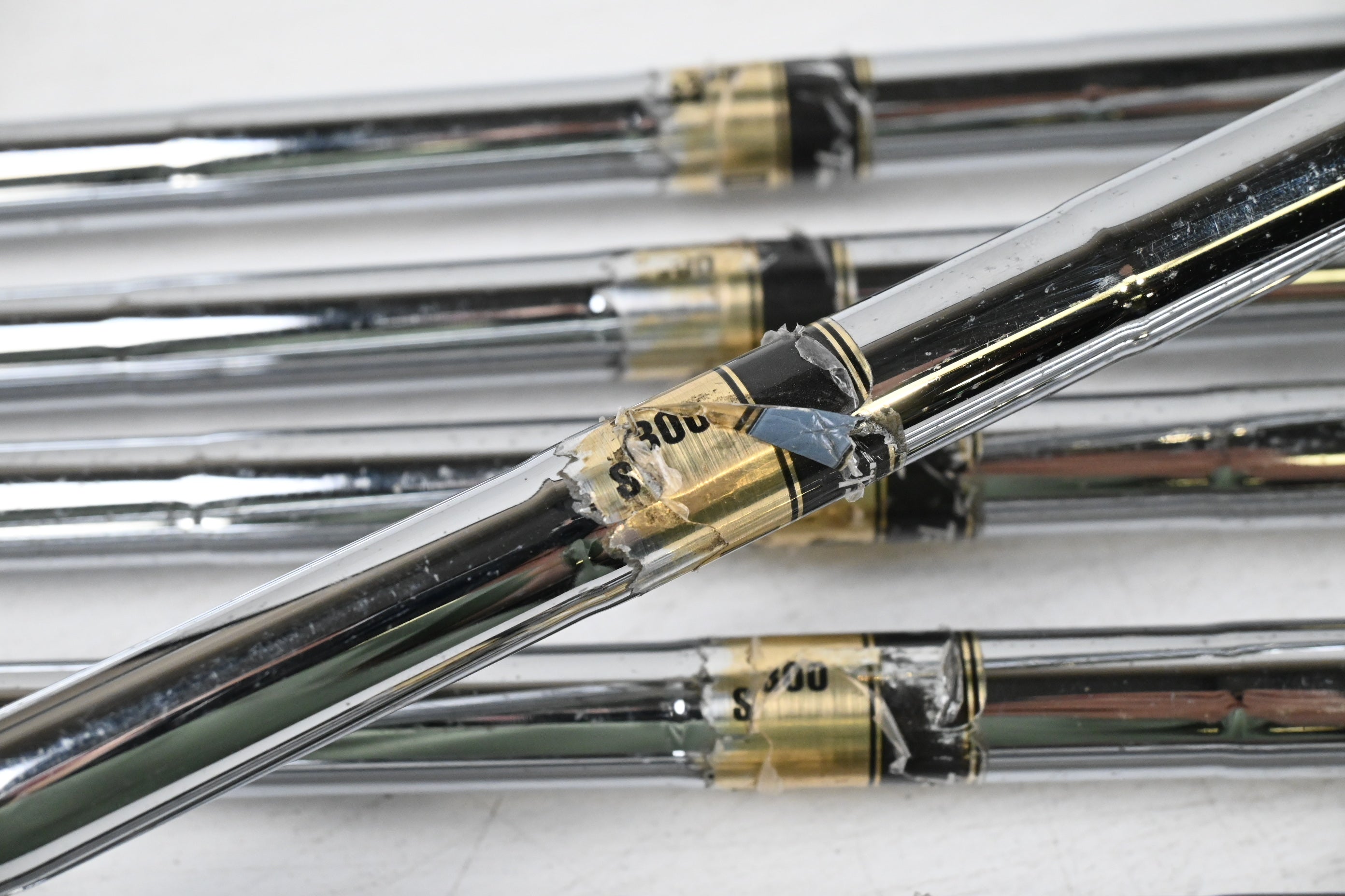 Snake Eyes Forged Irons / 4-PW / Stiff Flex Dynamic Gold S300 Shafts