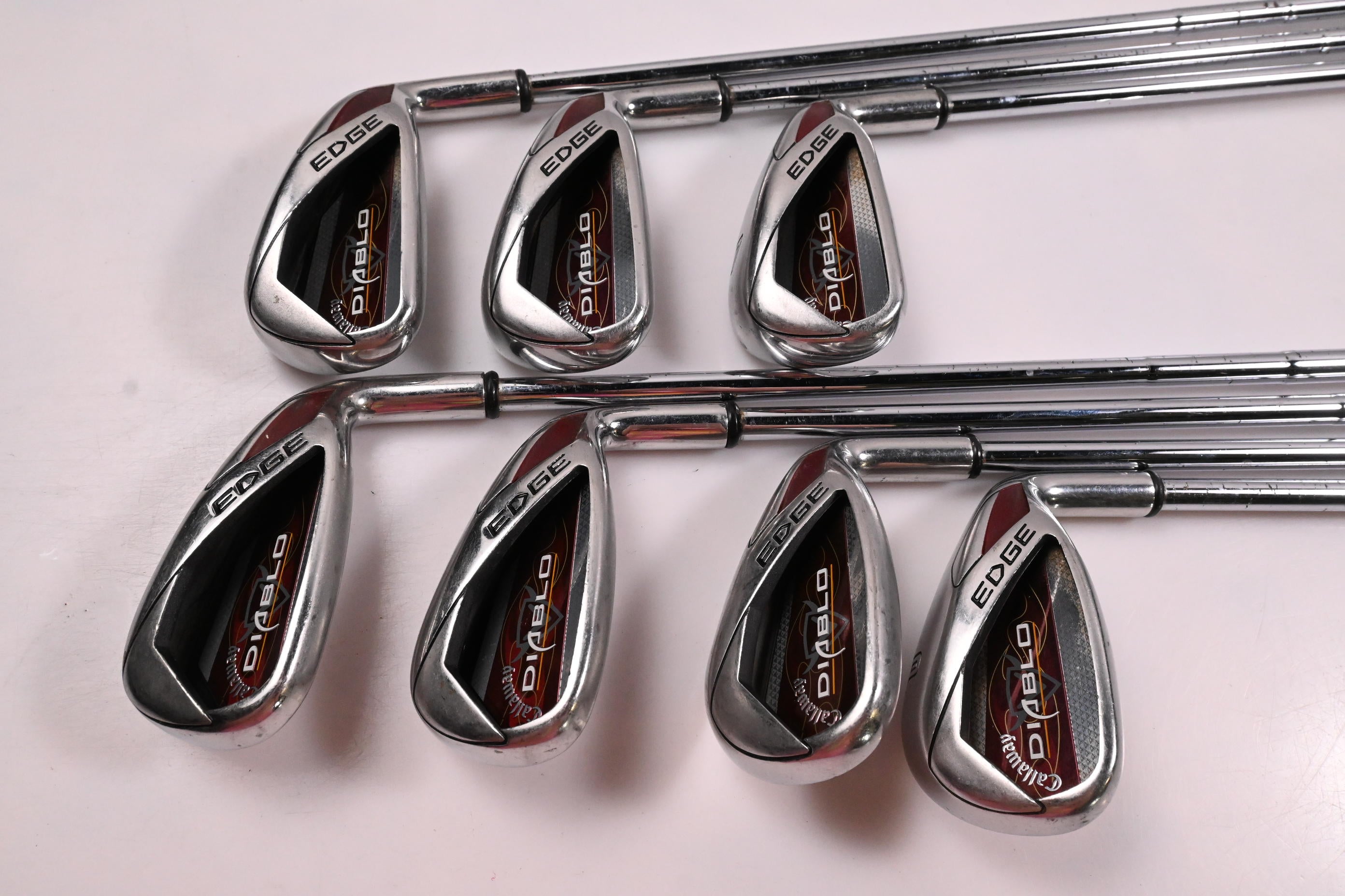 Callaway Diablo Edge Irons / 5-PW+SW / Regular Flex Callaway Shafts