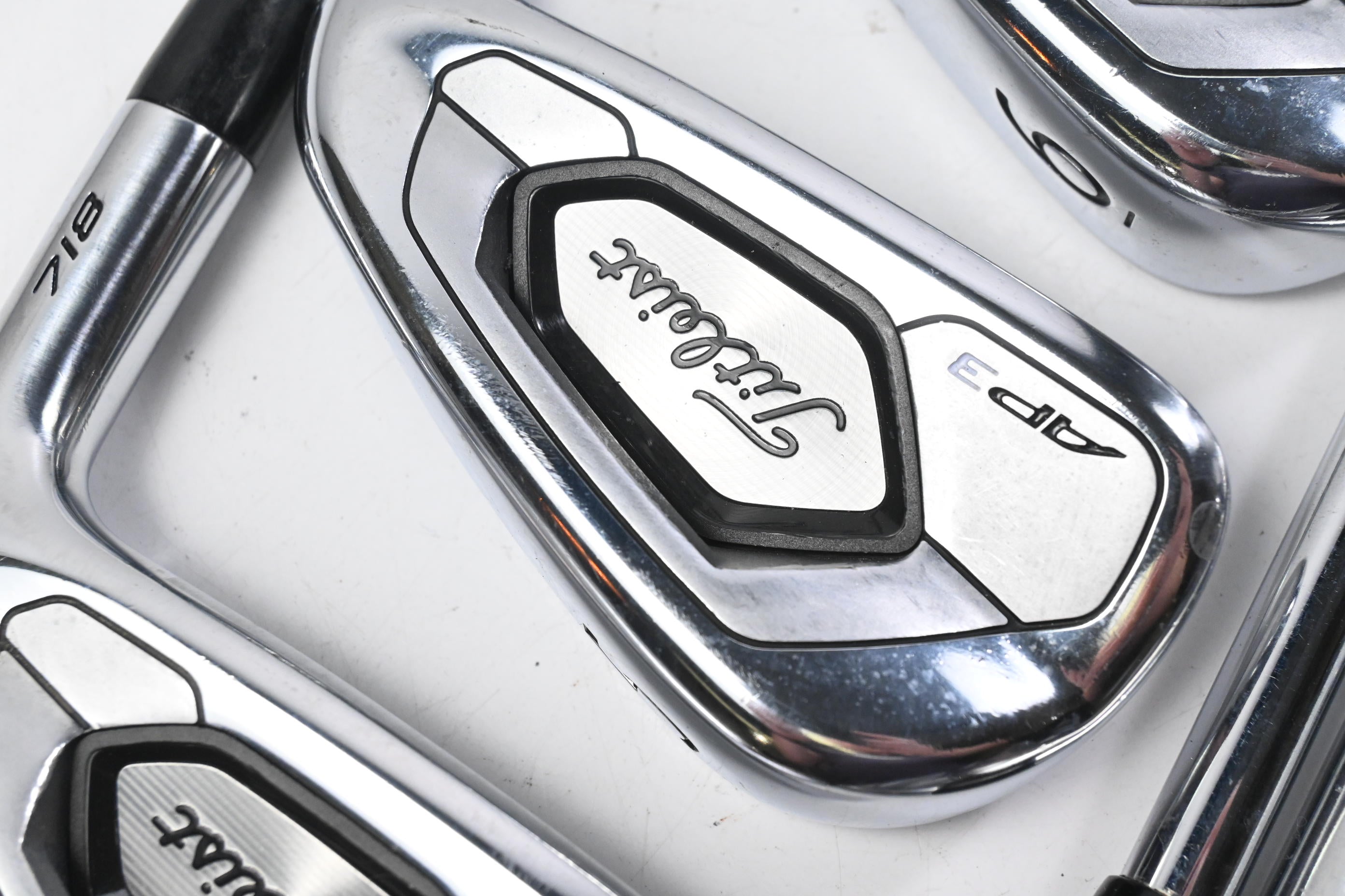 Titleist 718 AP3 Irons / 4-PW / Stiff Flex AMT S300 Black Shafts