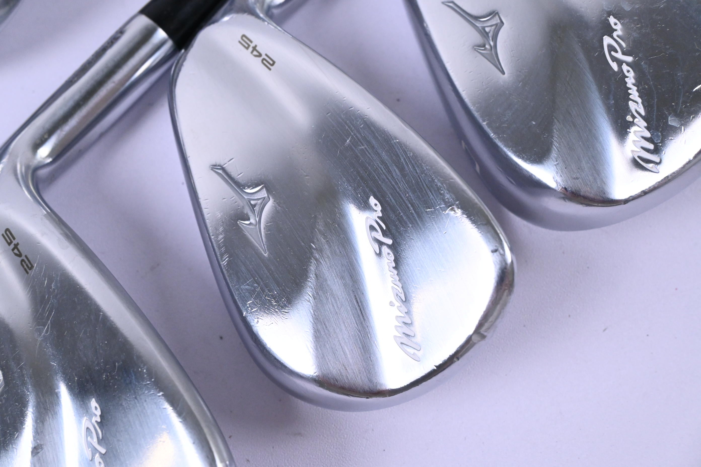 Mizuno Pro 245 Irons / 5-PW+GW / Regular Flex KBS Tour Lite Shafts