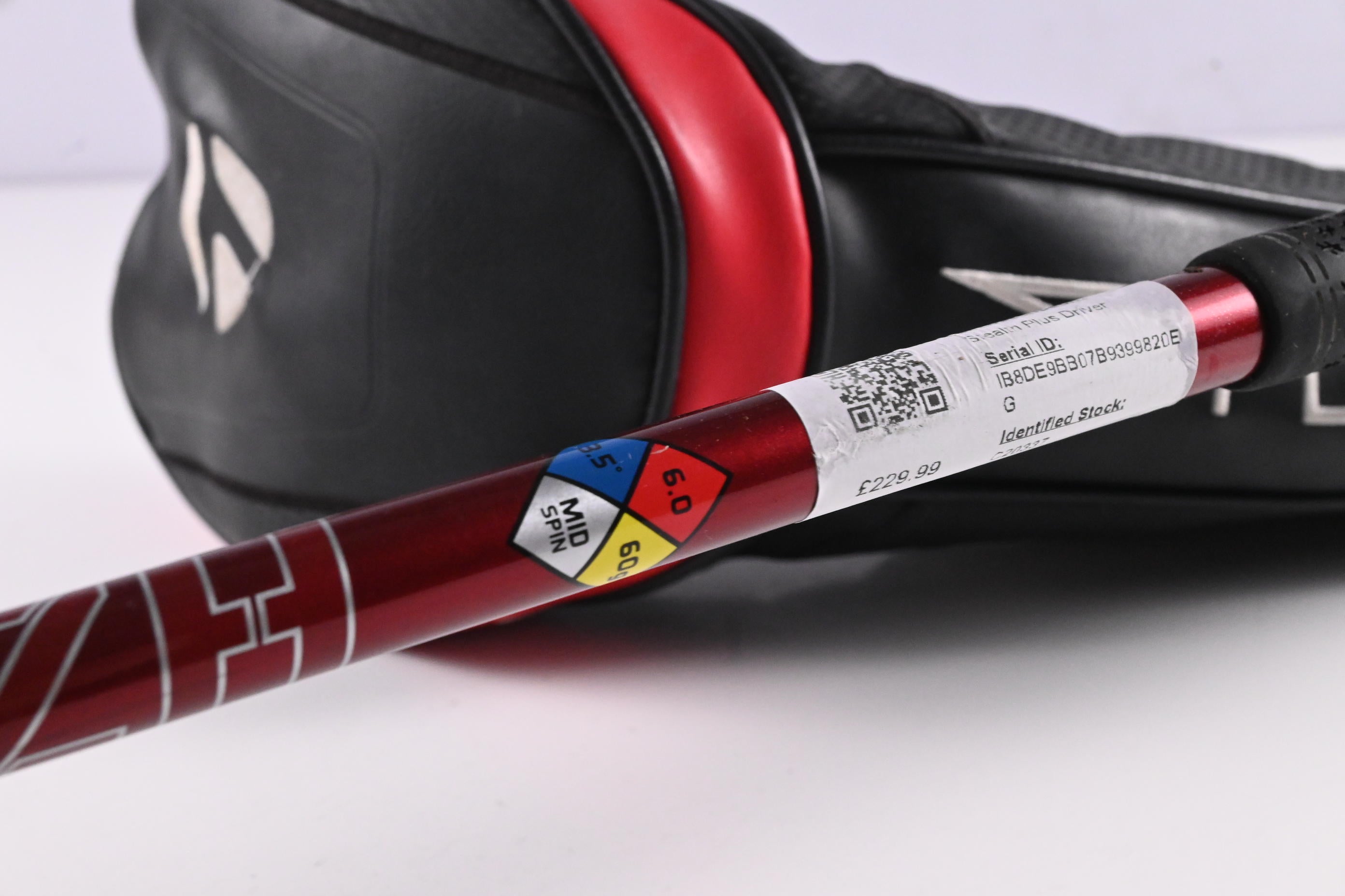 Taylormade Stealth Plus Driver / 10.5 Degree / Stiff Flex HZRDUS RDX Smoke Red