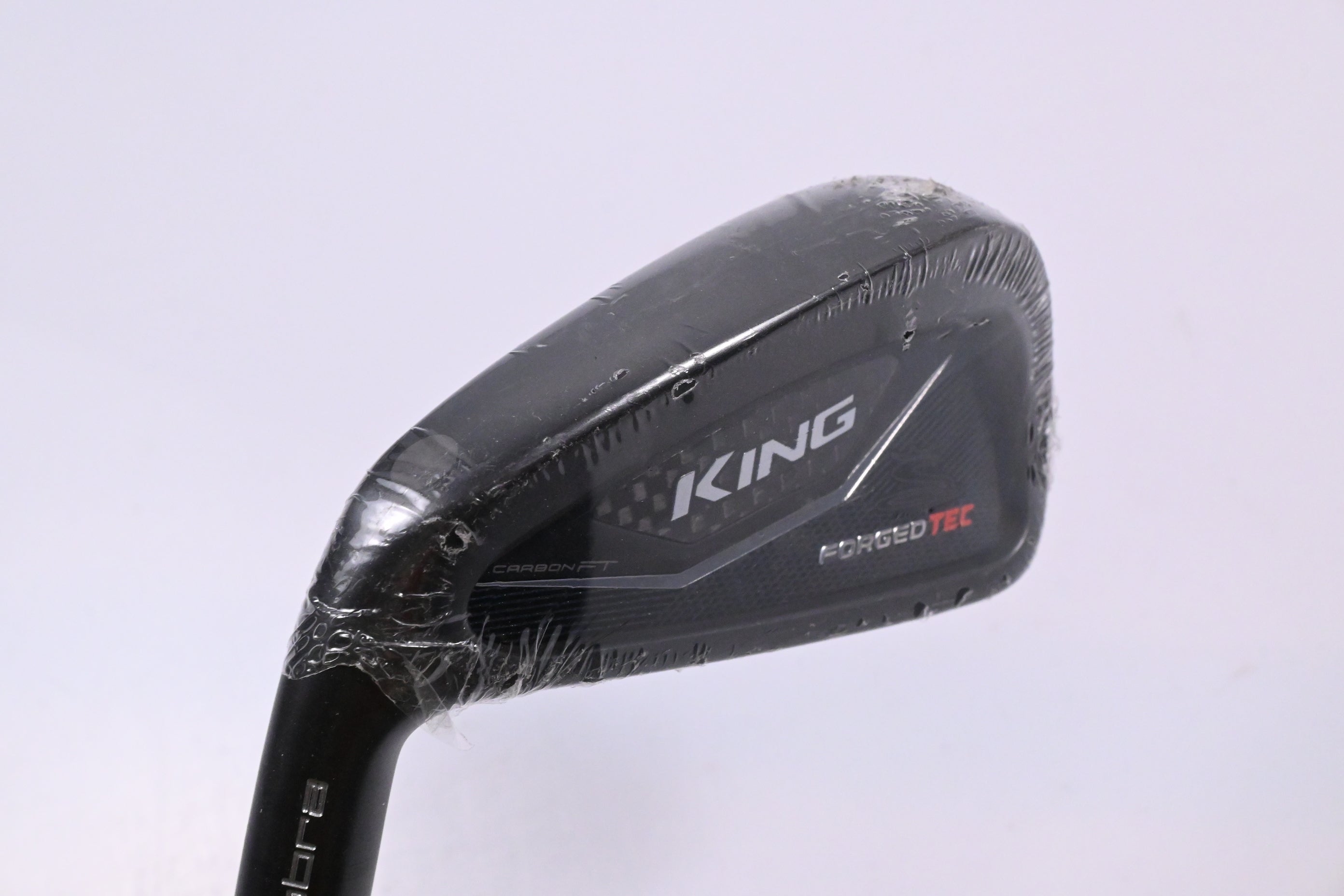 Left Hand Cobra King Forged Tec Black #4 Iron / 21 Degree / Stiff Flex KBS Tour