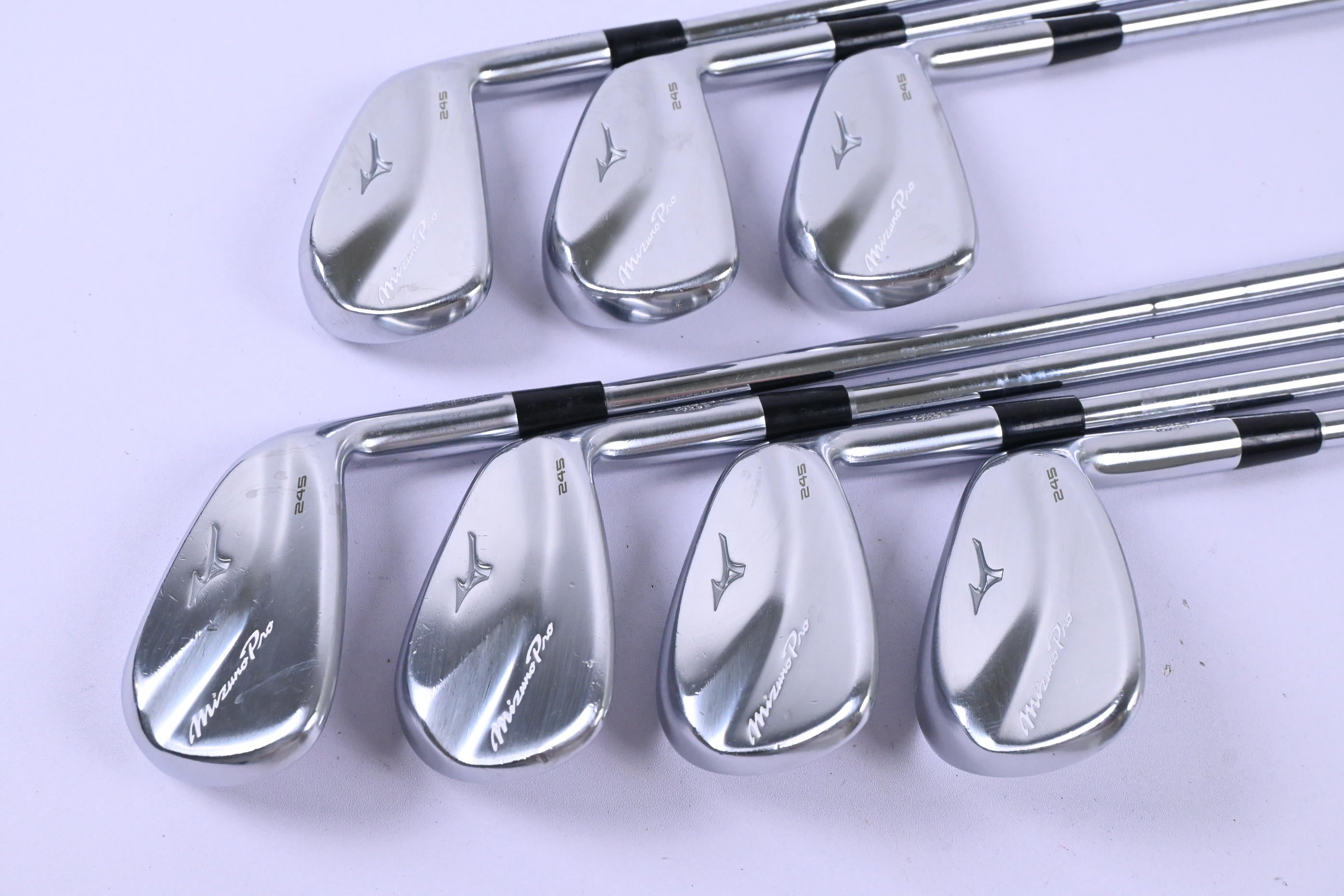 Mizuno Pro 245 Irons / 5-PW+GW / Regular Flex KBS Tour Lite Shafts