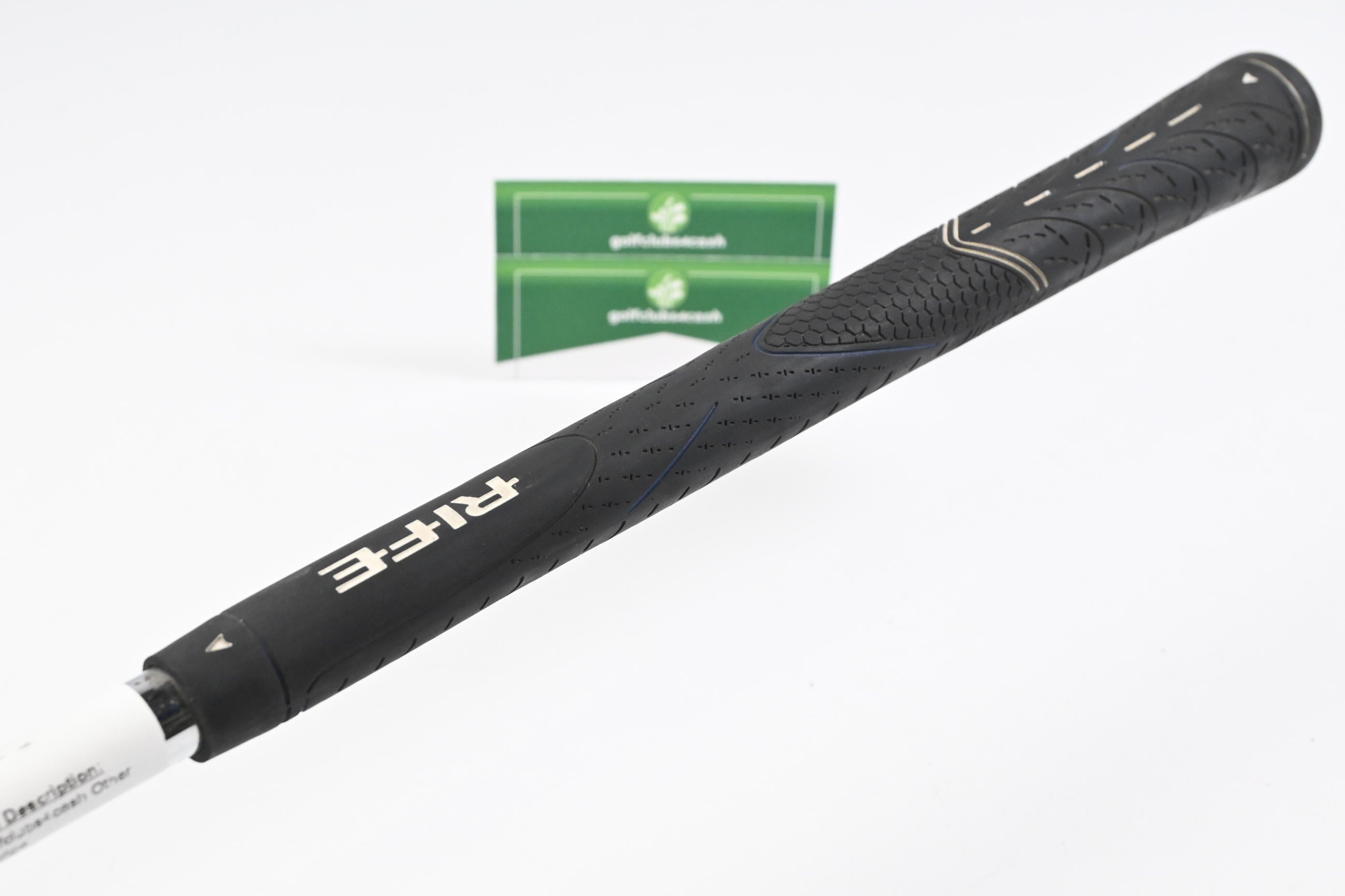 Rife Spin Groove Sand Wedge / 56 Degree / Wedge Flex Rife Steel Shaft