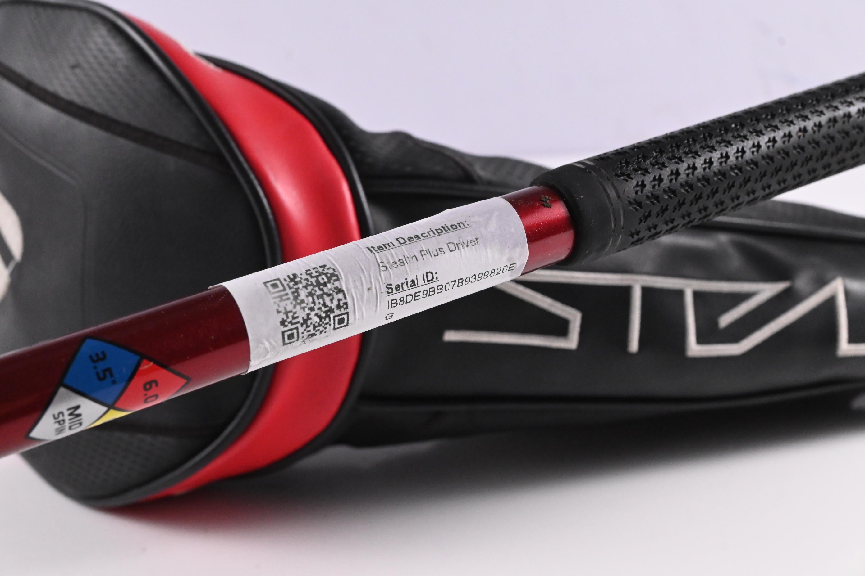 Taylormade Stealth Plus Driver / 10.5 Degree / Stiff Flex HZRDUS RDX Smoke Red