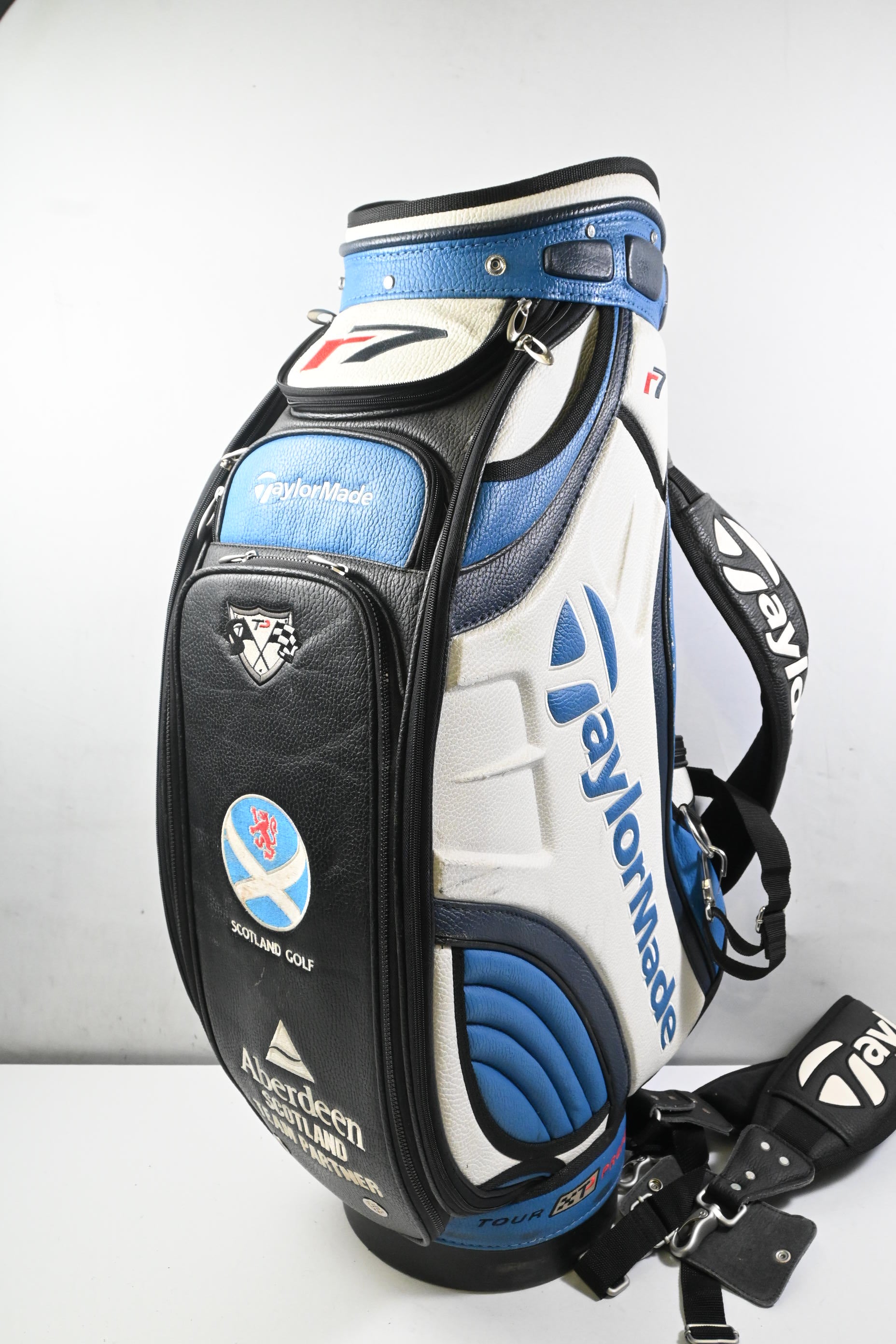 Taylormade R7 Tour Bag / 6-Way Divider / Blue & White