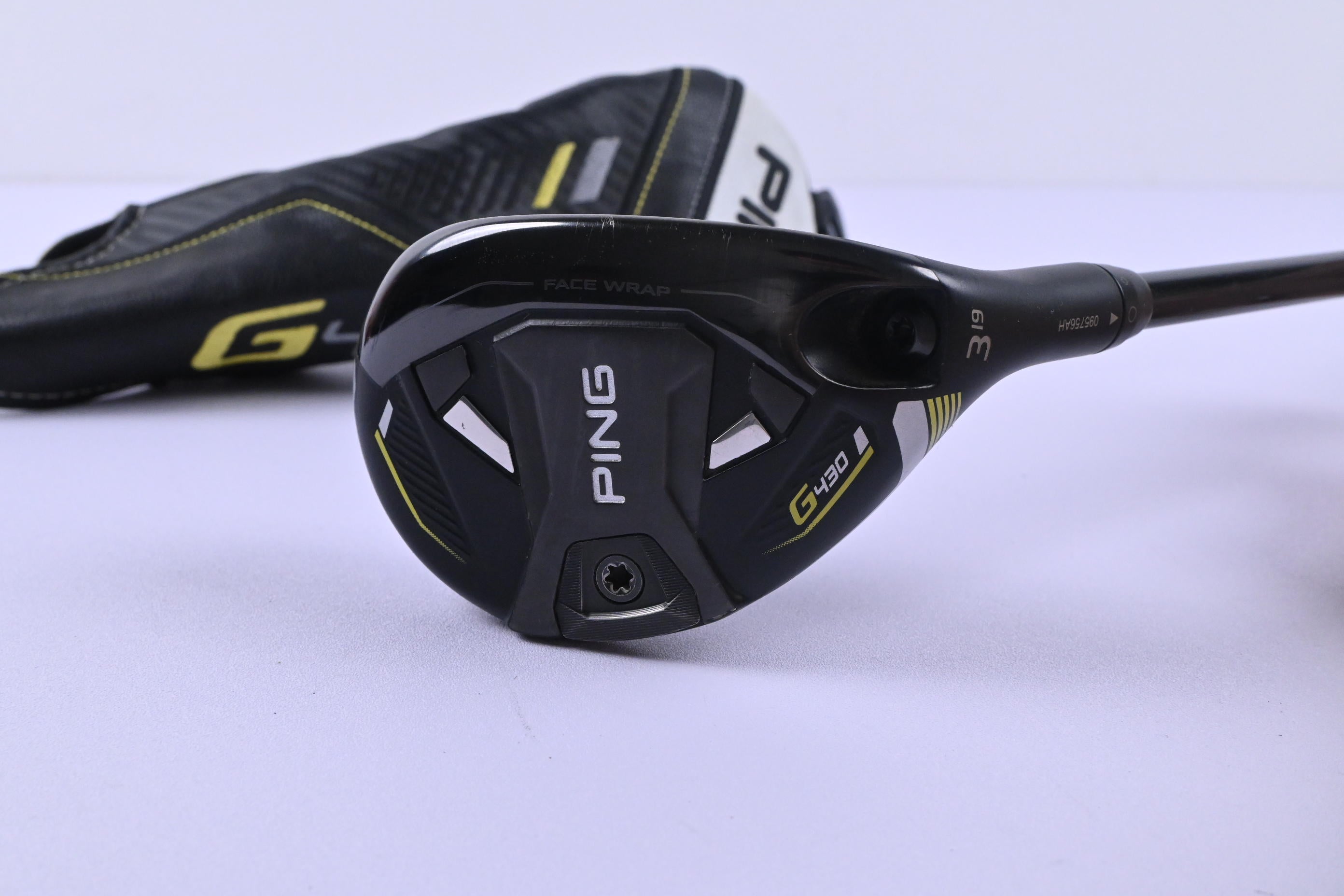 Ping G430 #3 Hybrid / 19 Degree / Stiff Flex HZRDUS Smoke Red RDX Hybrid 80