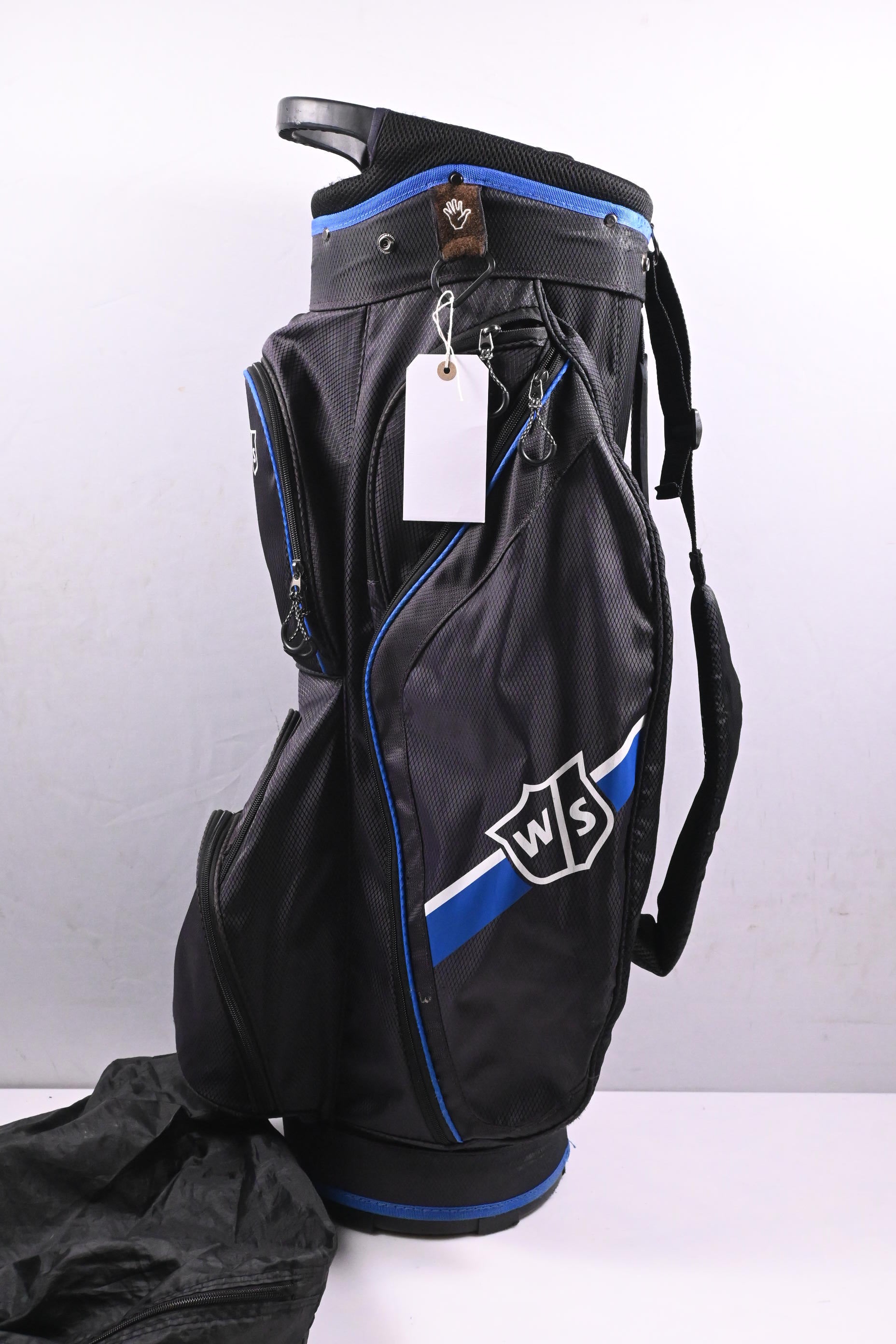 Wilson Cart Bag / 14-Way Divider / Black, Blue