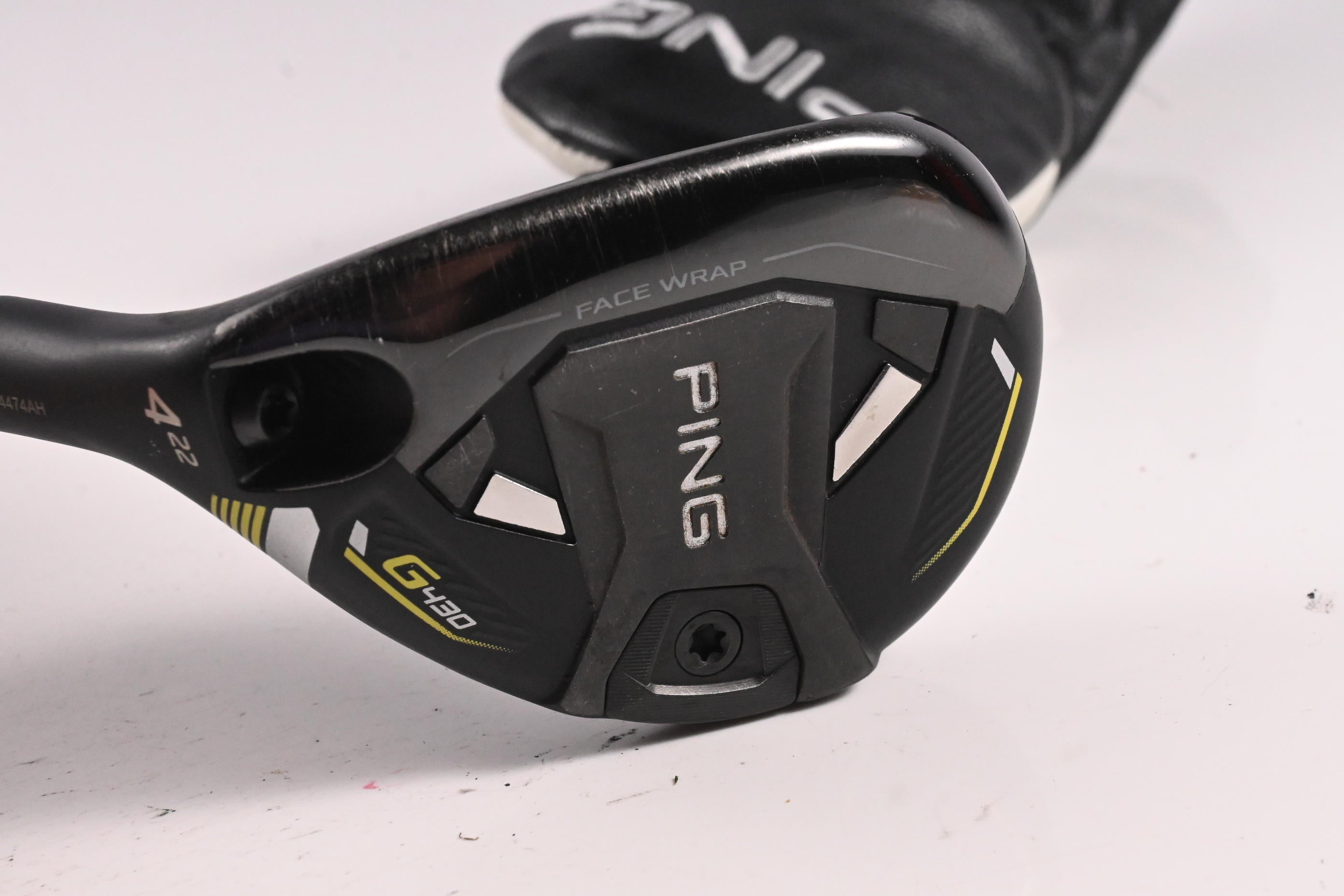 Left Hand Ping G430 #4 Hybrid / 22 Degree / Stiff Flex Ping Alta CB Black 70