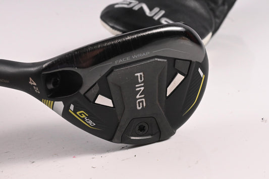 Left Hand Ping G430 #4 Hybrid / 22 Degree / Stiff Flex Ping Alta CB Black 70