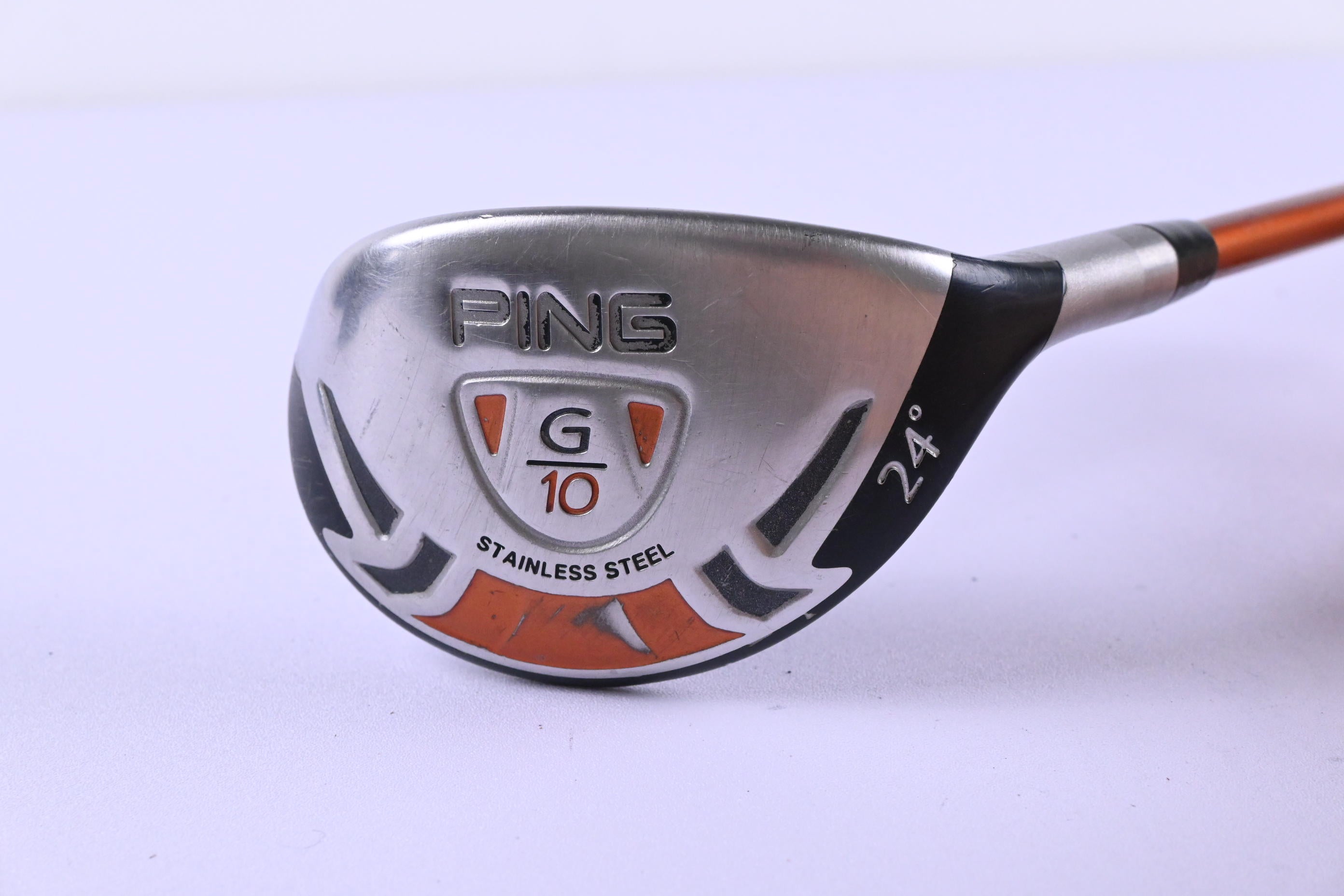 Ping G10 #4 Hybrid / 24 Degree / Stiff Flex Ping TFC 129 Shaft