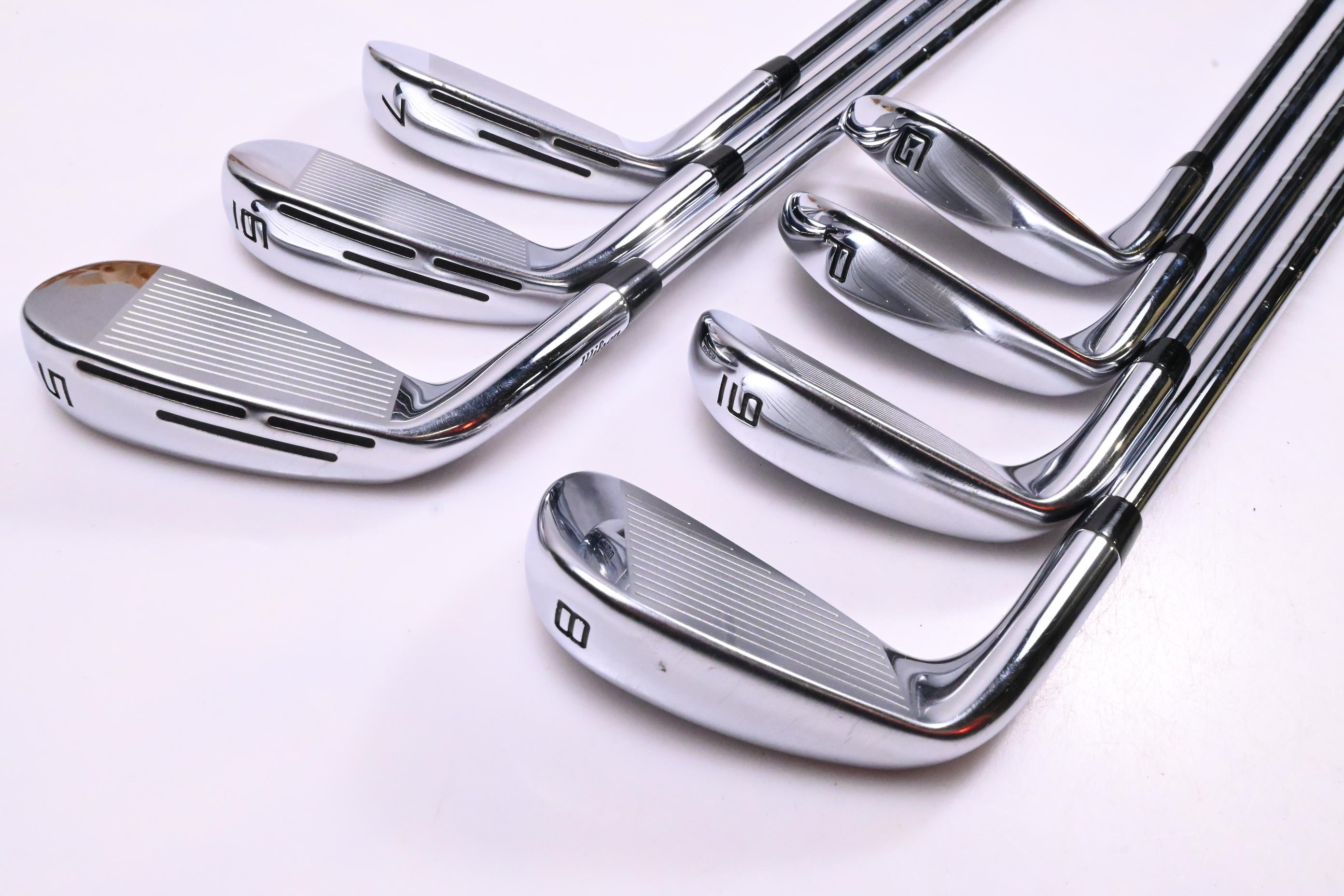Wilson DYNAPWR Forged Irons / 5-PW+GW / Stiff Flex KBS Tour Lite 100 Shafts