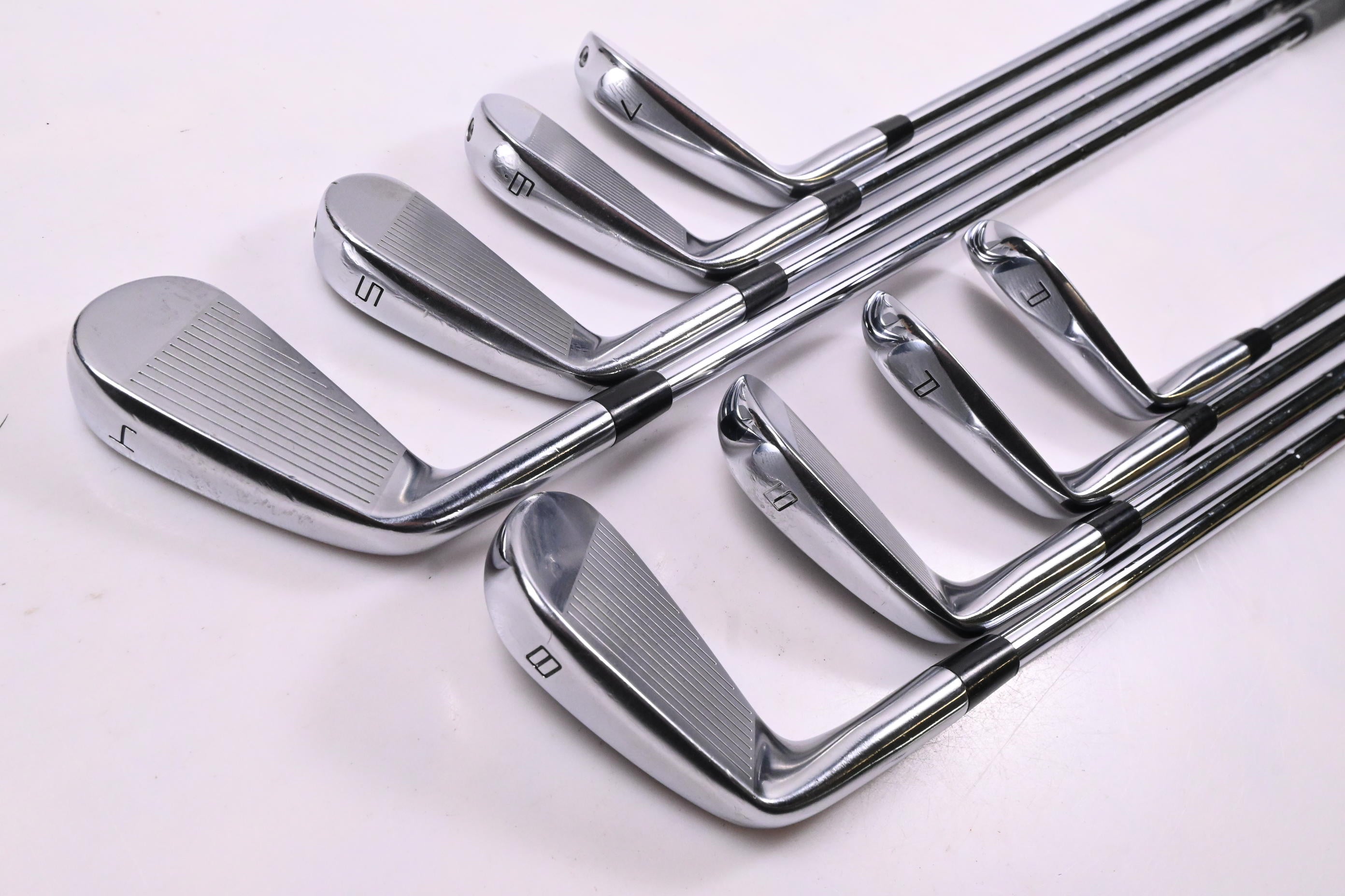 Taylormade P760 Irons / 4-PW+AW / Stiff Flex Dynamic Gold 120 S300 Shafts