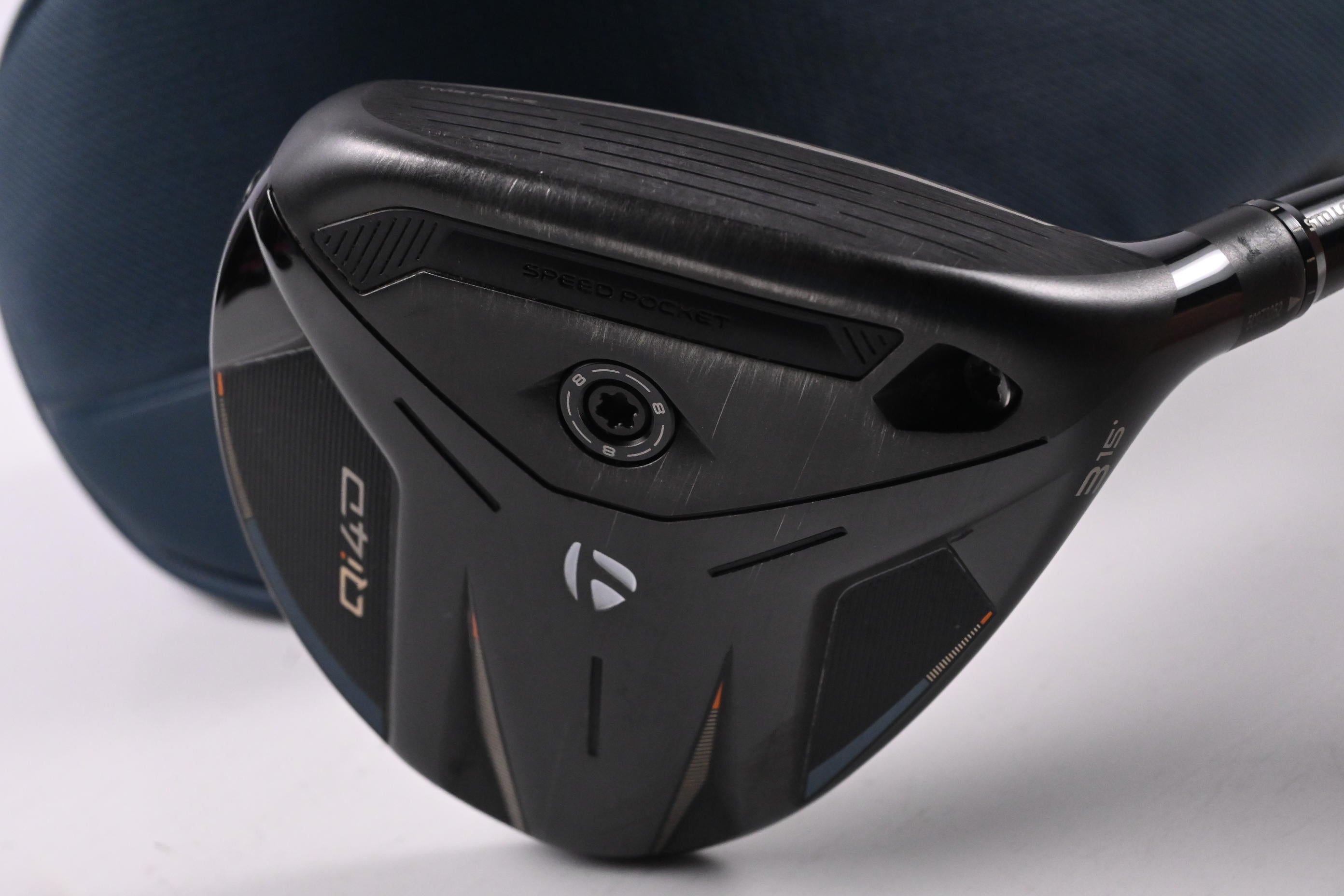 Taylormade Qi4D #3 Wood / 15 Degree / Stiff Flex Reax White 65 Shaft
