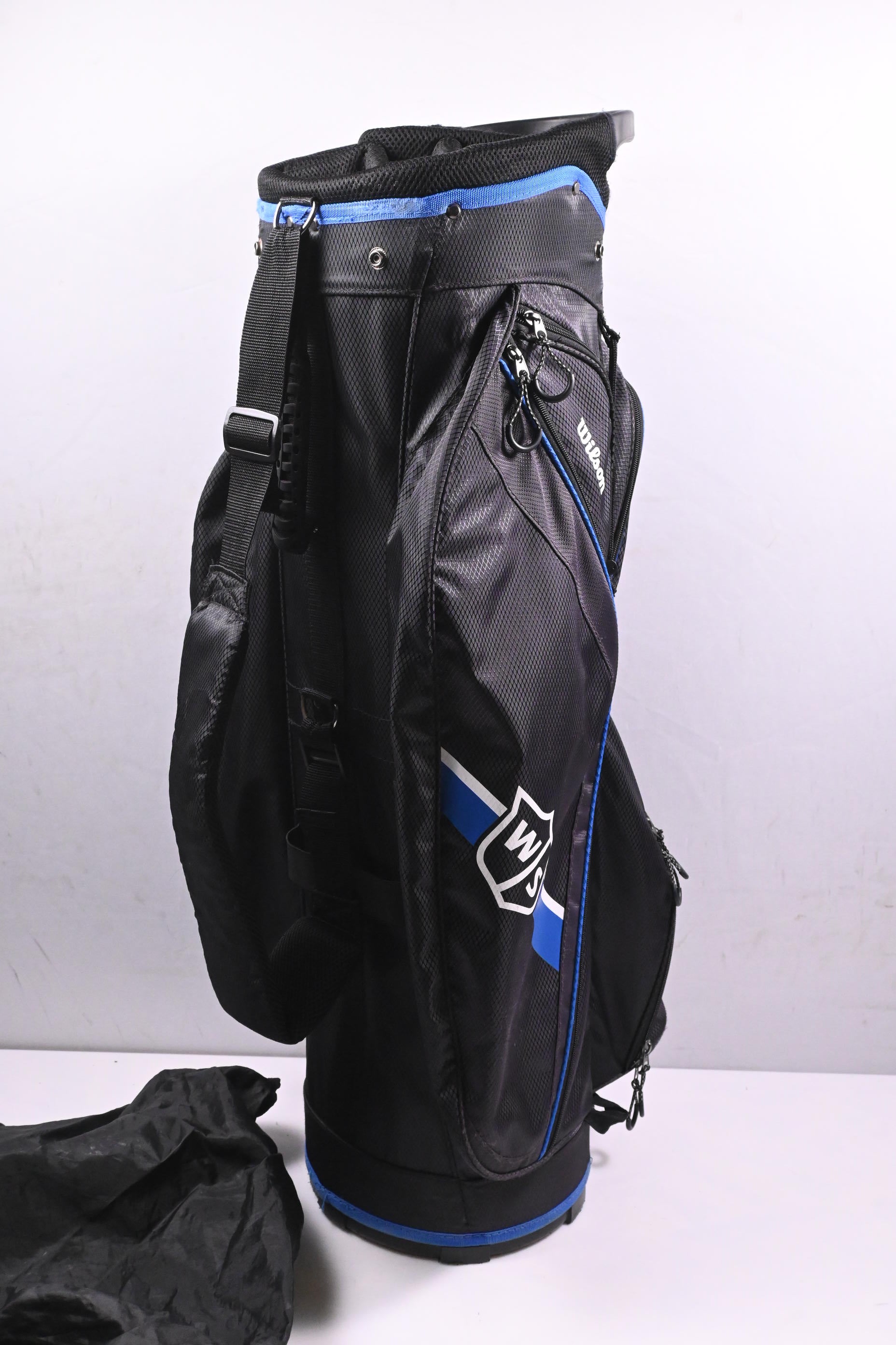 Wilson Cart Bag / 14-Way Divider / Black, Blue