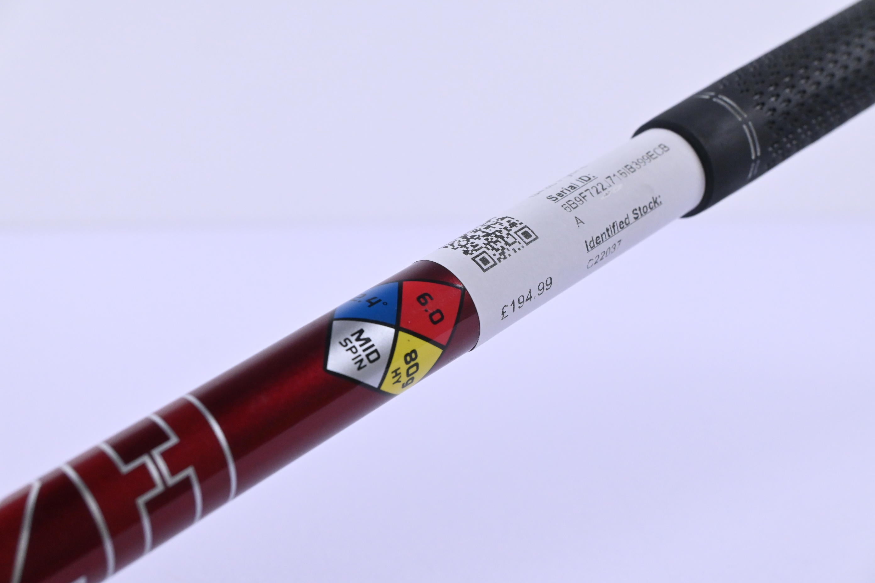 Ping G430 #3 Hybrid / 19 Degree / Stiff Flex HZRDUS Smoke Red RDX Hybrid 80