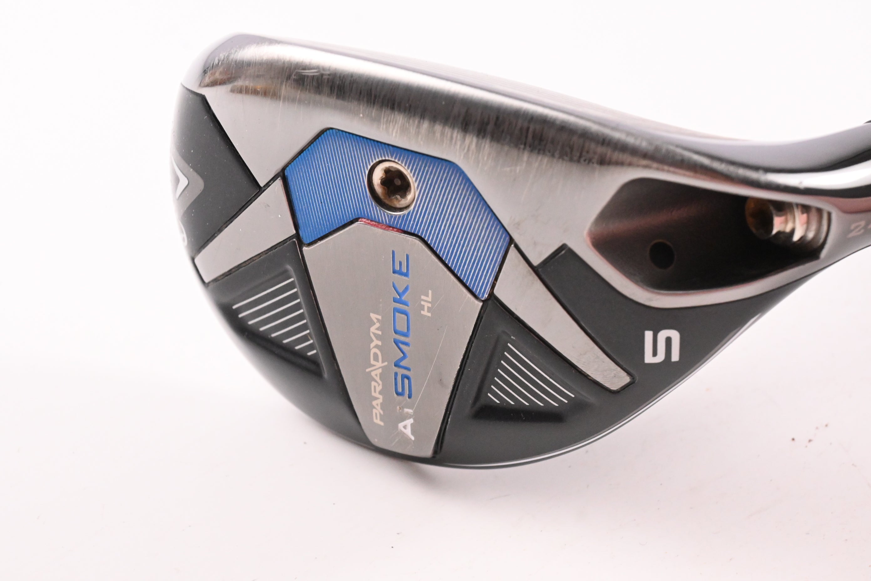 Callaway Paradym Ai Smoke HL #5 Hybrid / 24 Degree / Senior Flex Cypher 2.0 50
