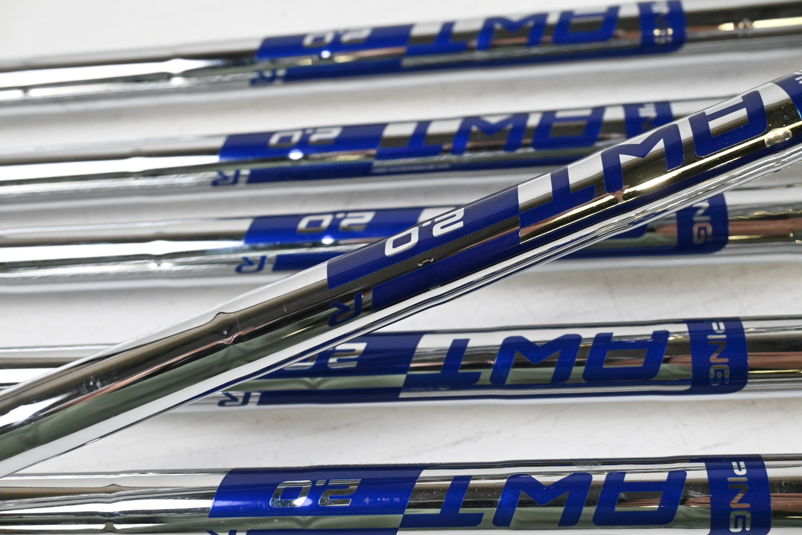 Ping G430 Irons / 5-PW / Brown Dot / Regular Flex Ping AWT 2.0 Shafts