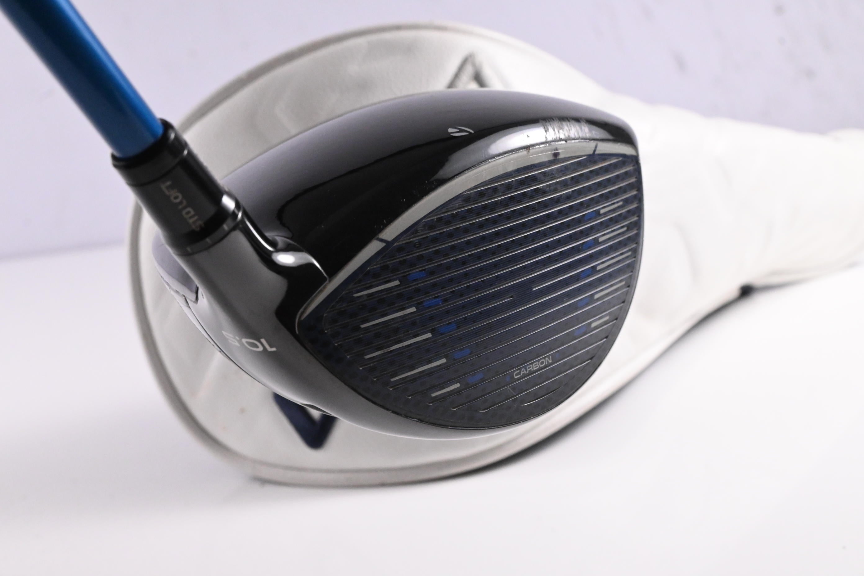 Left Hand Taylormade Qi10 LS Driver / 10.5 Degree / Senior Flex Riptide CB 40
