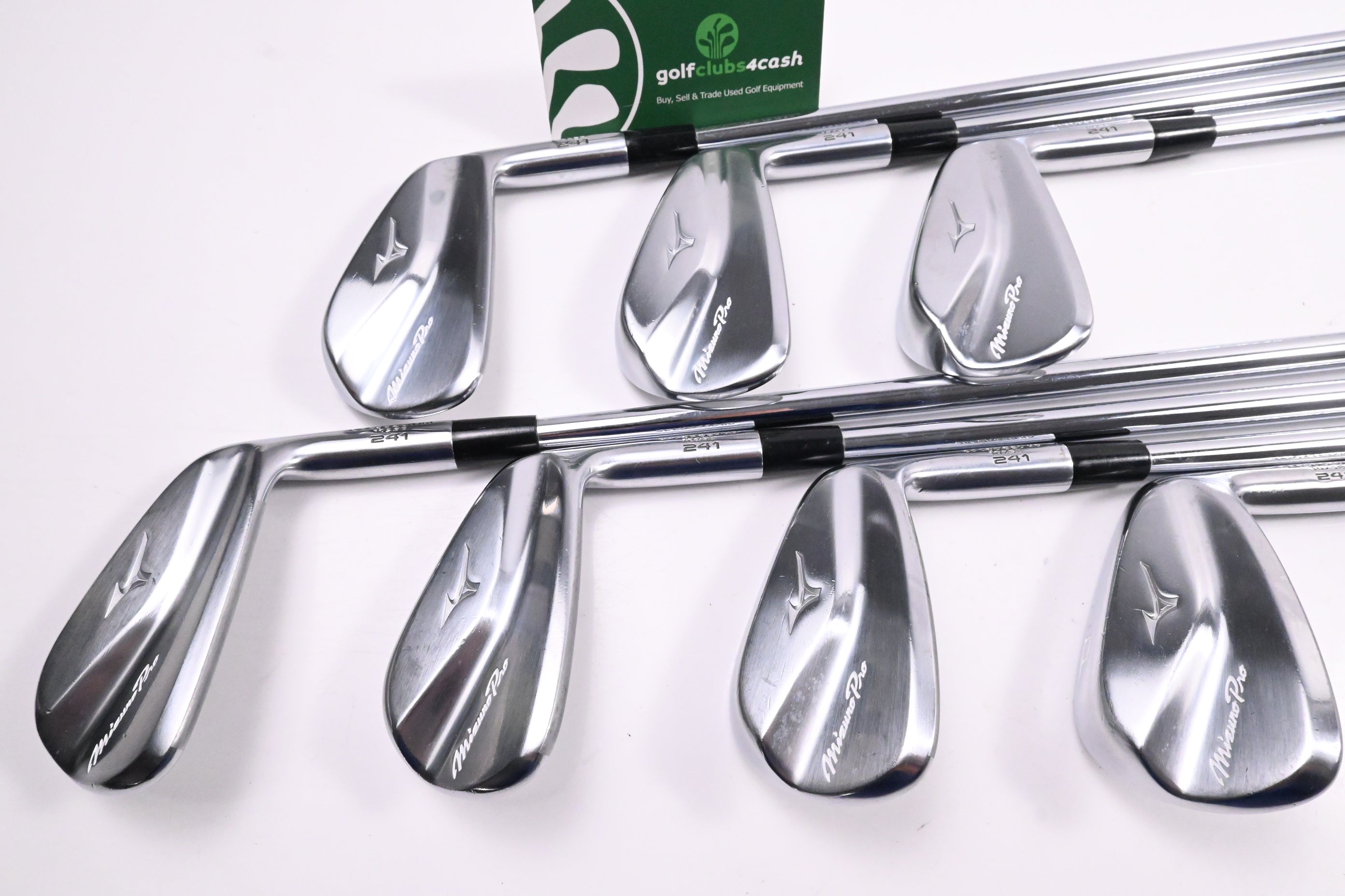 Mizuno Pro 241 Irons / 4-PW / Stiff Flex N.S. Pro Modus 3 Tour 120 Shafts