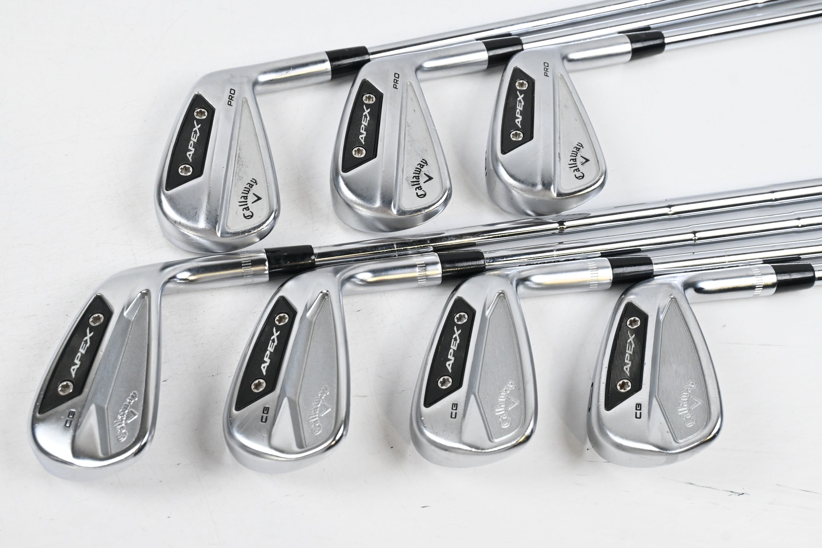 Callaway Apex CB 24 Irons / 4-PW / X-Flex Dynamic Gold 115 X100 Shafts