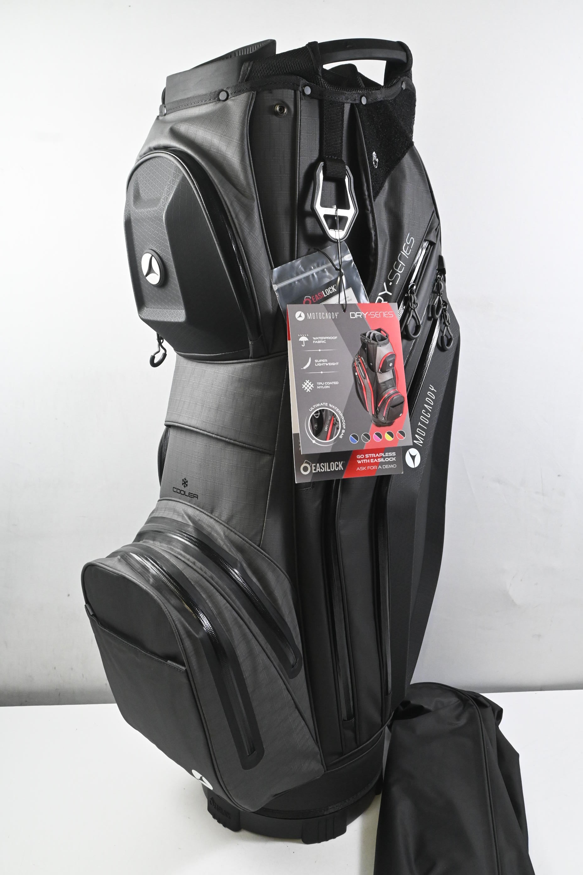 Motocaddy Dry Series Cart Bag / 14-Way Divider / Black