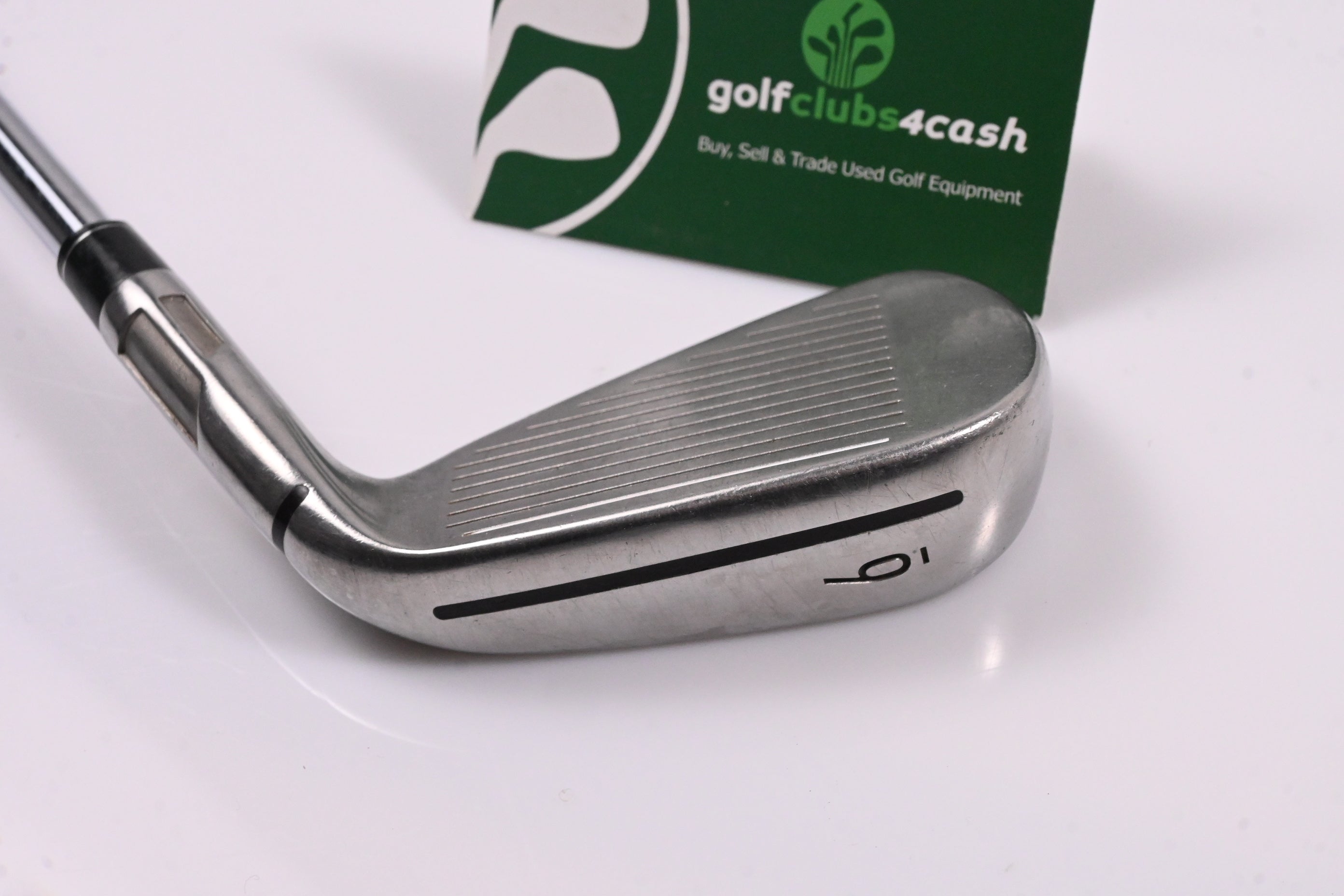 Left Hand Taylormade Stealth #6 Iron / 24 Degree / Regular Flex KBS MAX MT 85