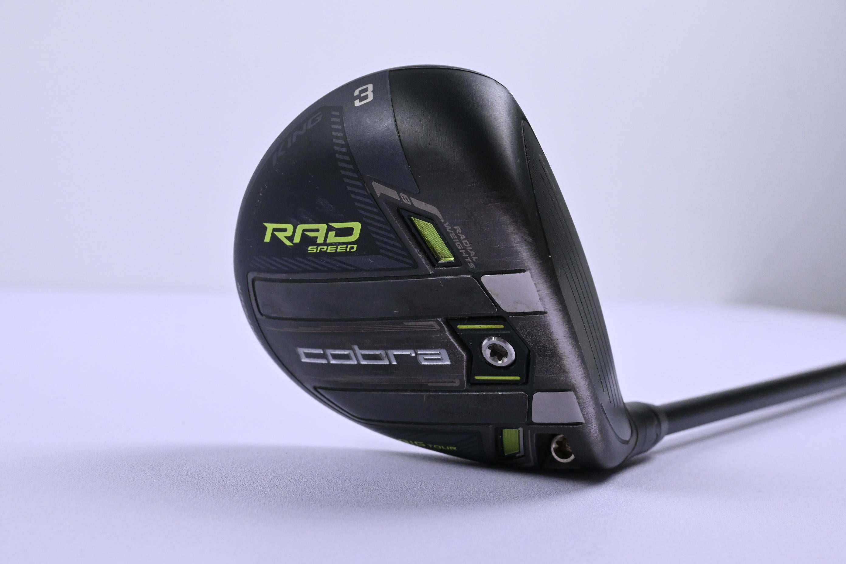 Cobra King Radspeed Big Tour #3 Wood / 14.5 Degree / Stiff Flex Motore X F1 Shaft