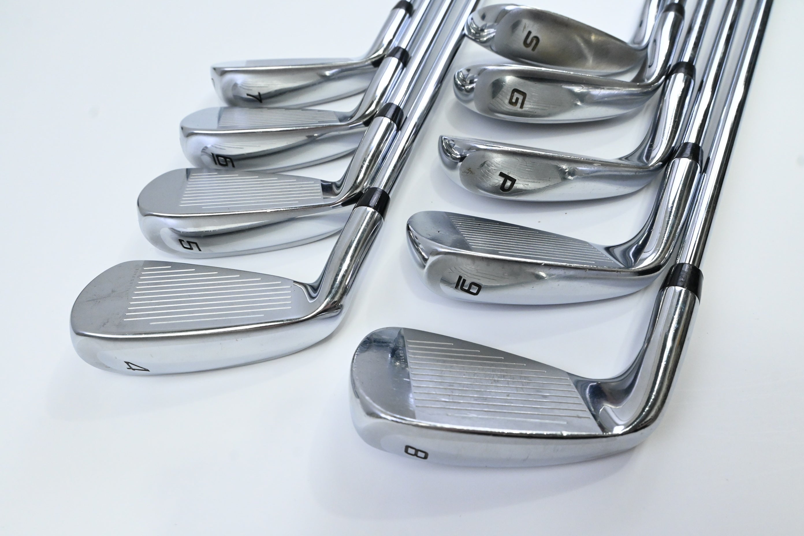 Cobra King F9 Irons / 4-PW+GW+SW / Regular Flex Cobra Shafts