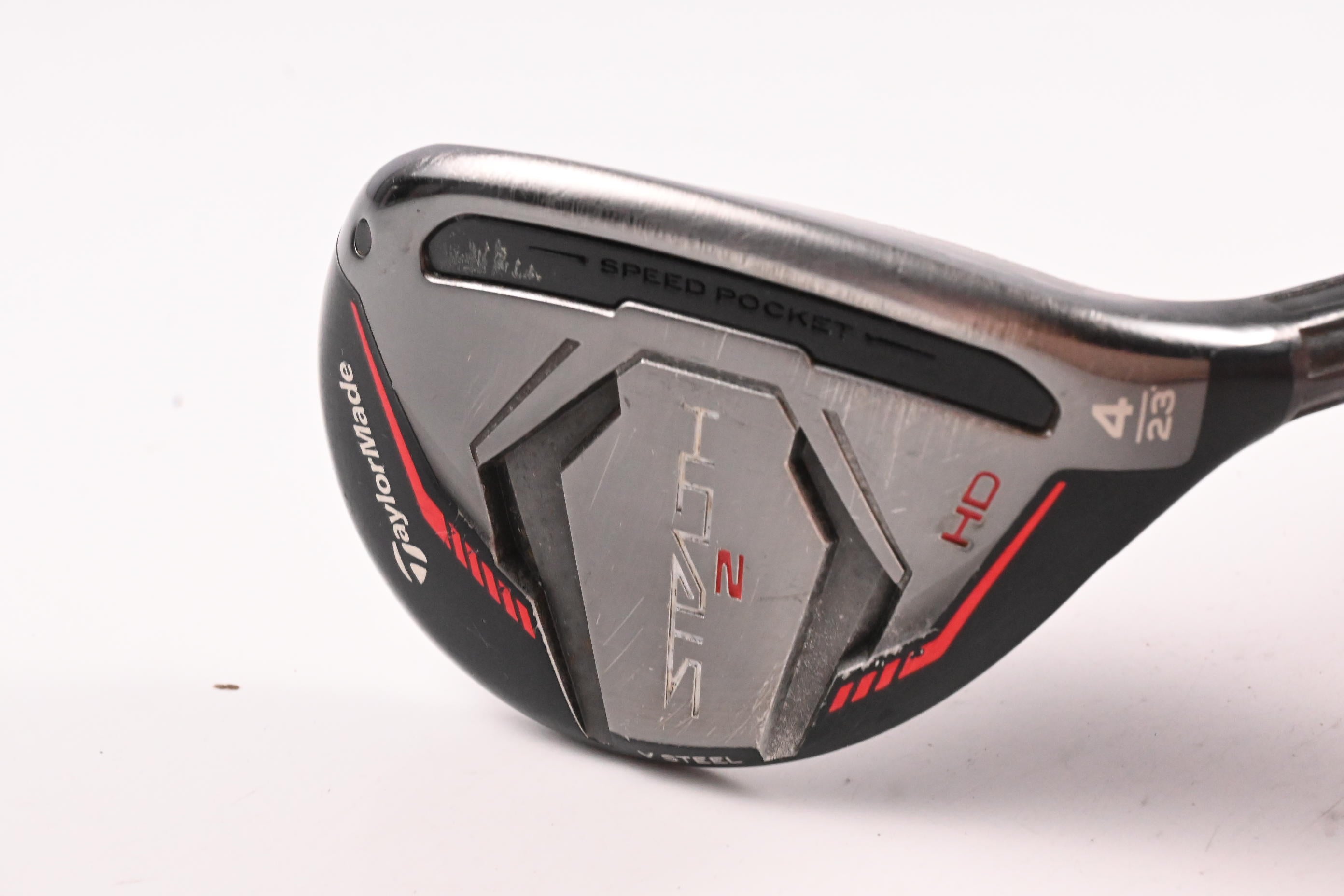 Taylormade Stealth 2 HD #4 Hybrid / 23 Degree / Stiff Flex KBS PGI 80 Shaft