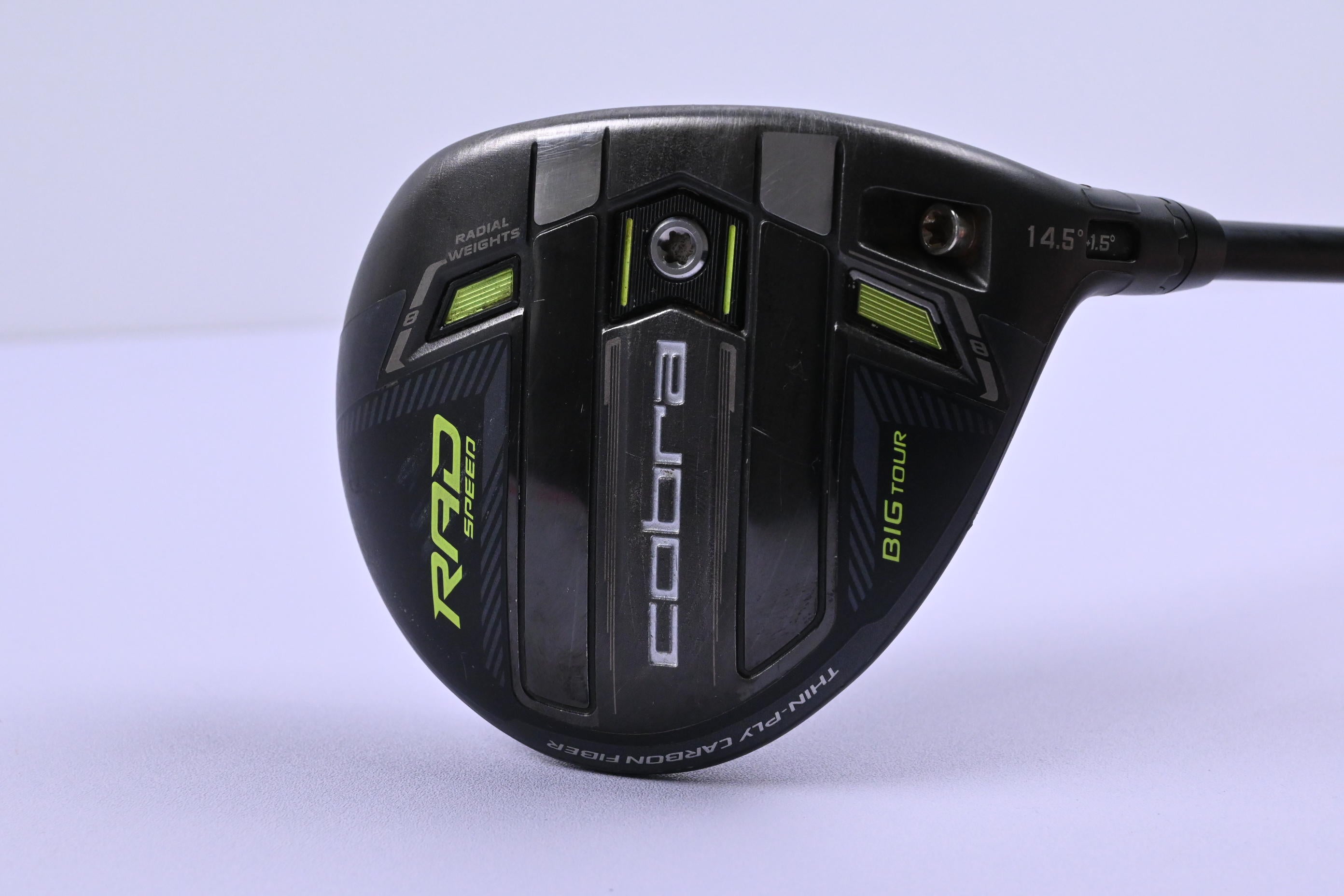 Cobra King Radspeed Big Tour #3 Wood / 14.5 Degree / Stiff Flex Motore X F1 Shaft