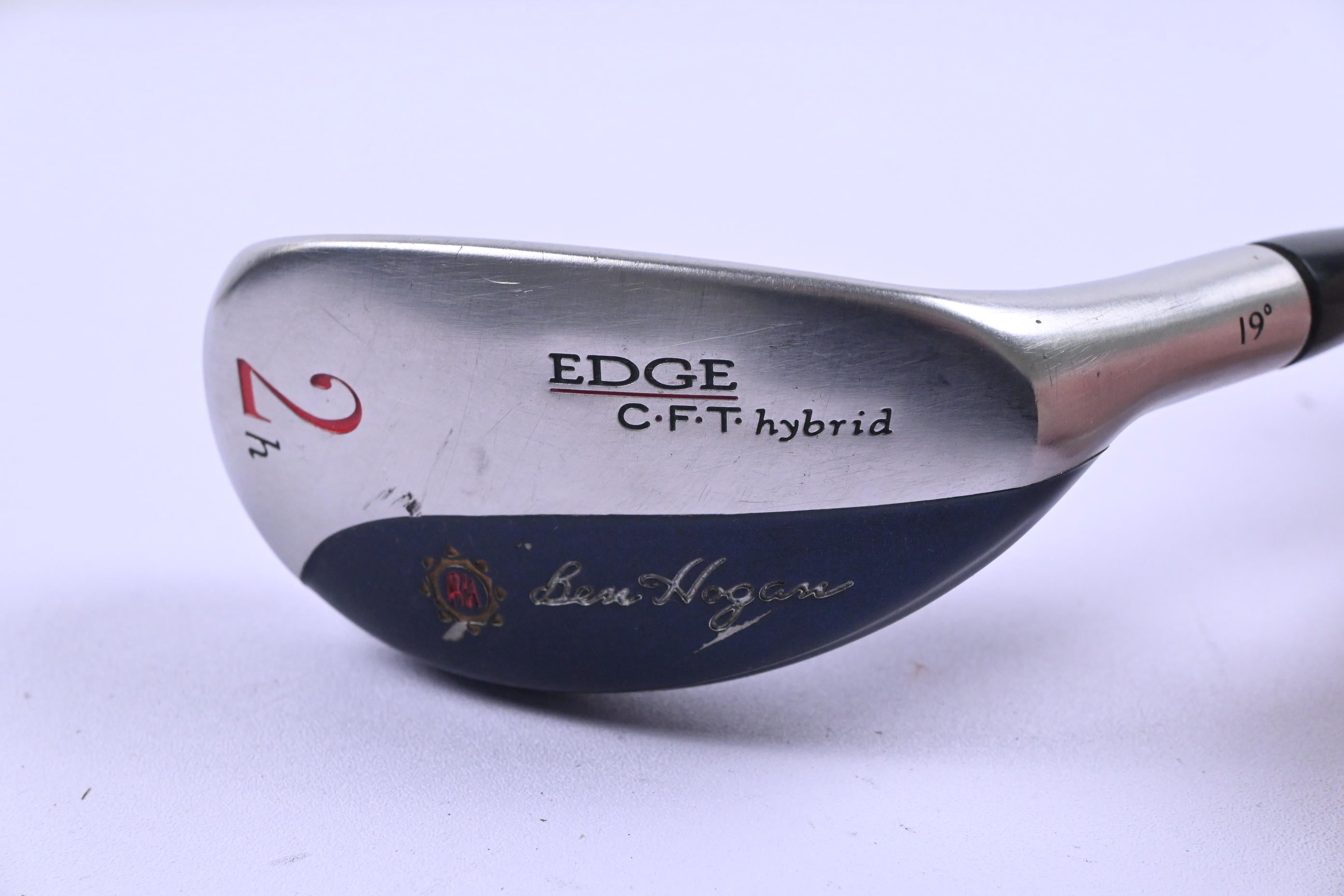 Ben Hogan Edge CFT #2 Hybrid / 19 Degree / Stiff Flex Apex Edge Shaft